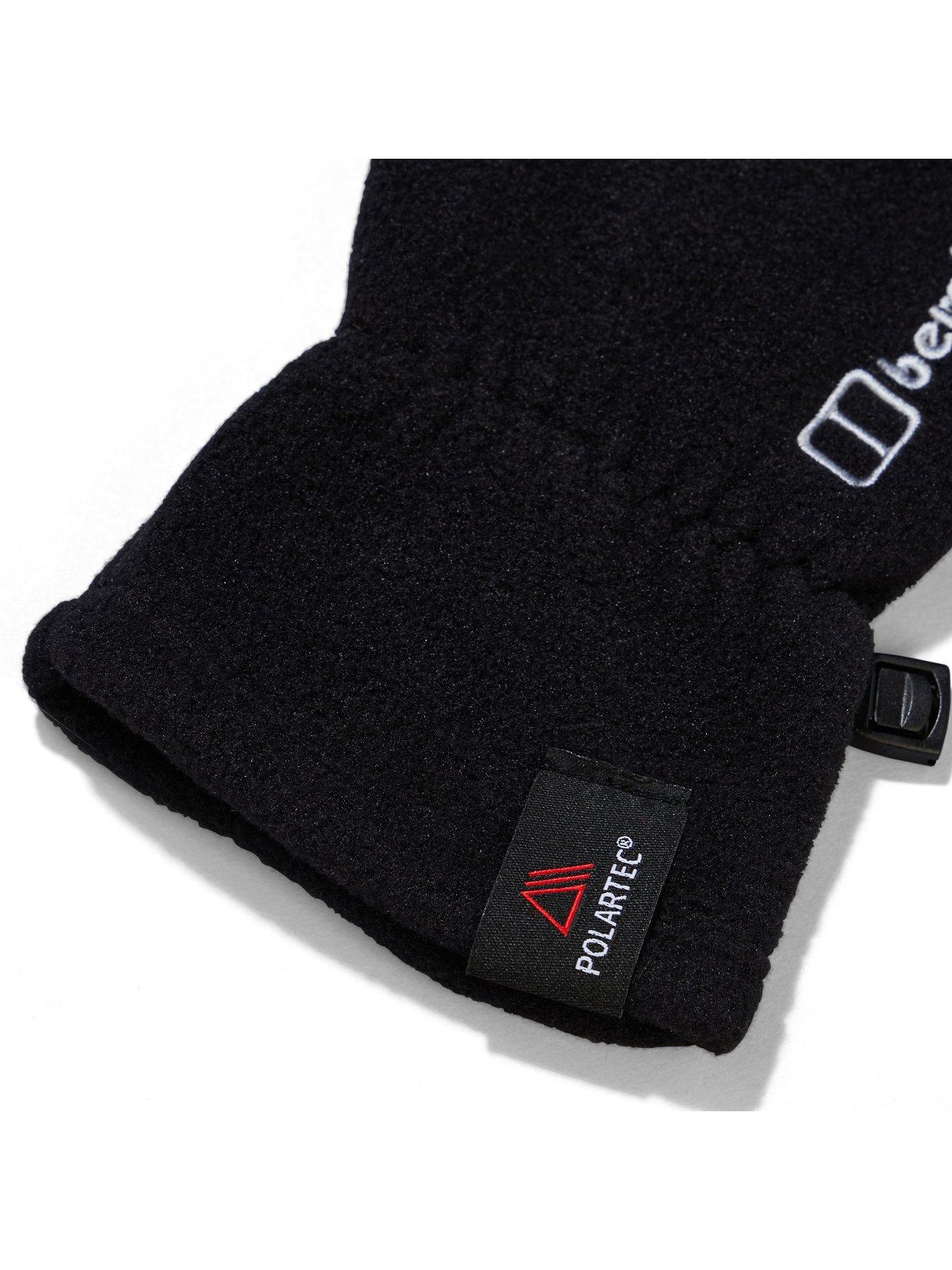 Image 3 of 5 of Berghaus Unisex Prism Polartec Touchscreen Clip Gloves - Black