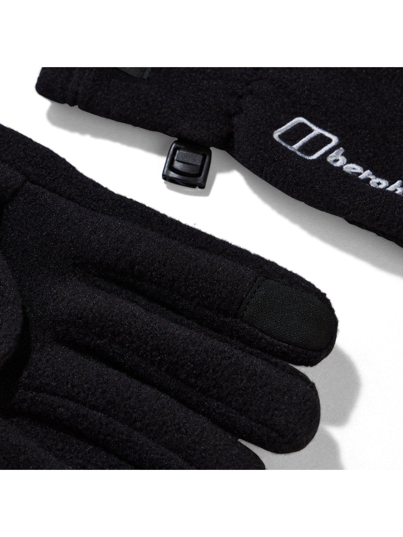 Image 5 of 5 of Berghaus Unisex Prism Polartec Touchscreen Clip Gloves - Black