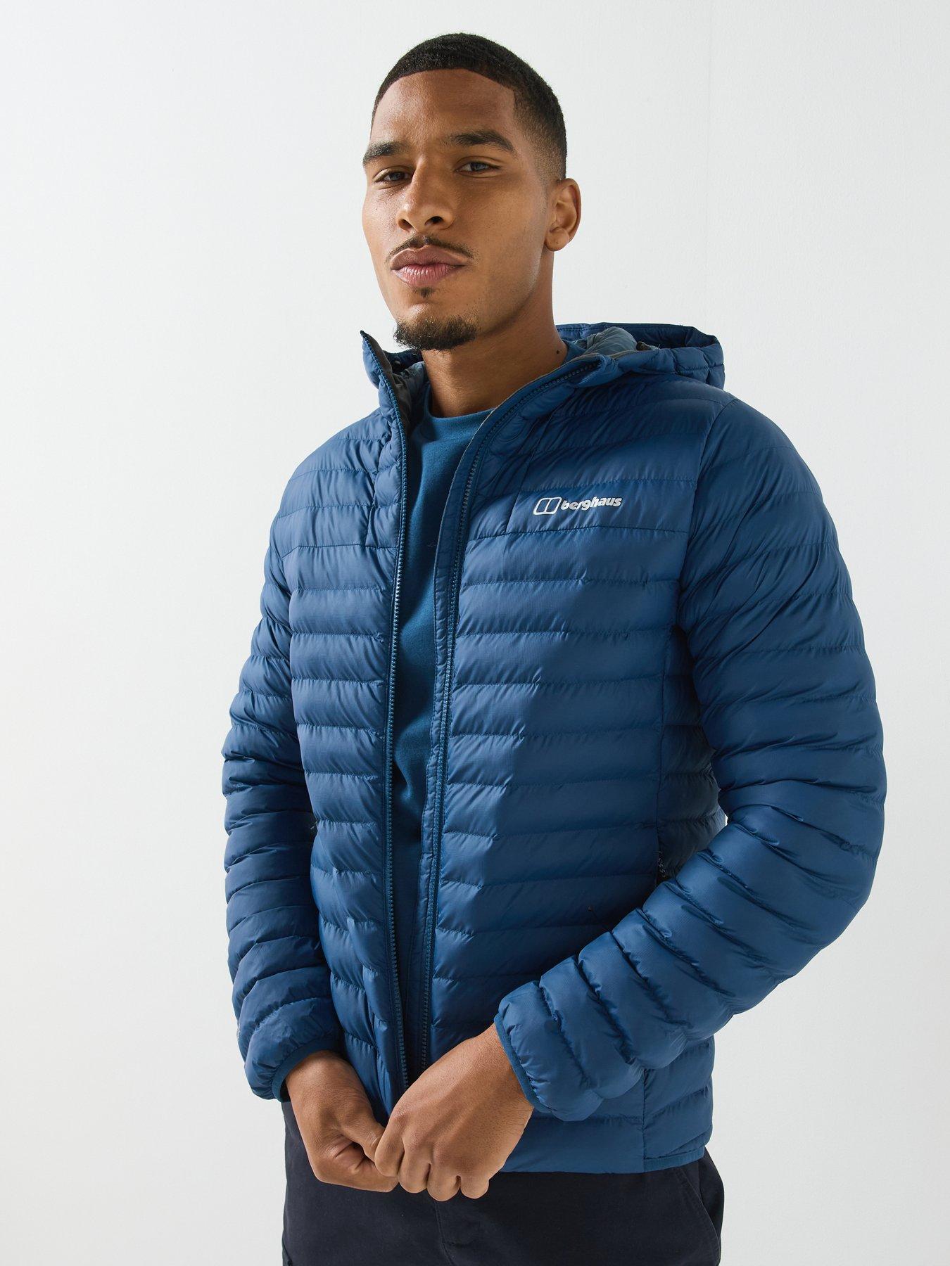 Berghaus Mens Insulated Hooded Full Zip Jacket, Blue, Size Xl, Men - Image 3