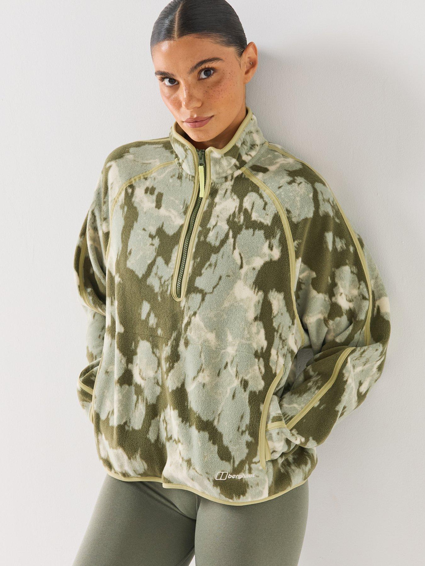 Bamburgh Half Zip Fleece - Women's Green - Image 4