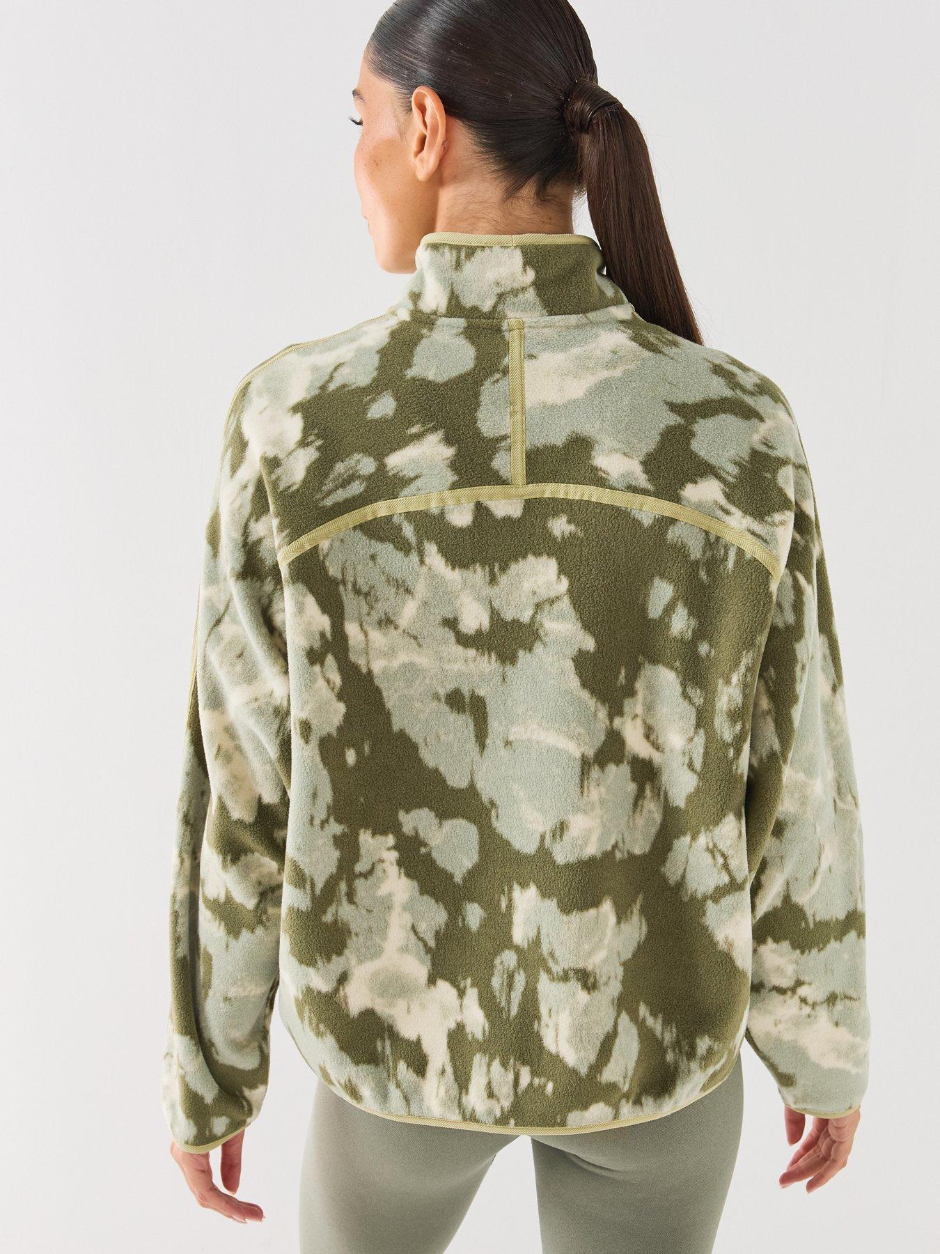 Image 2 of 6 of Berghaus Womens Bamburgh 1/2 Zip Fleece - Green