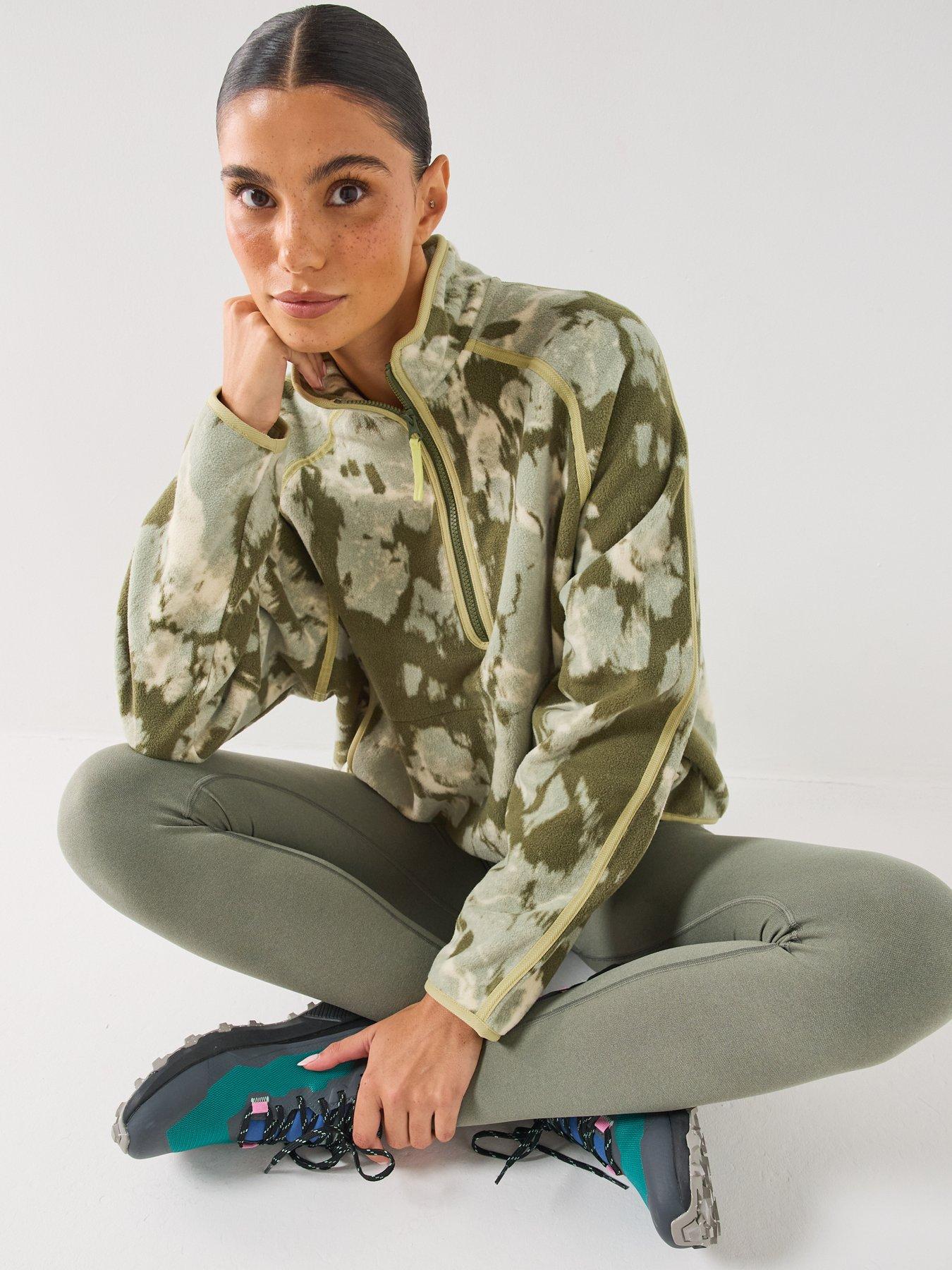 Image 6 of 6 of Berghaus Womens Bamburgh 1/2 Zip Fleece - Green