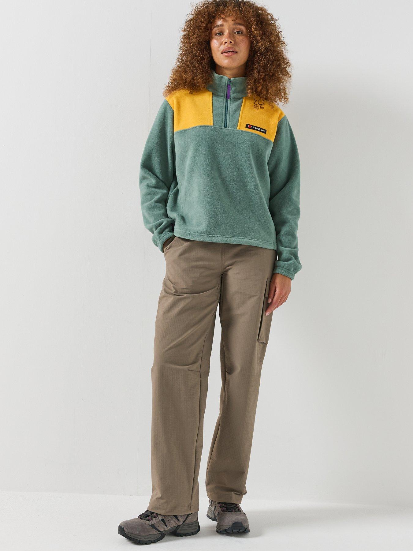 Image 3 of 6 of Berghaus Womens Trango Mountain Half Zip Fleece - Green