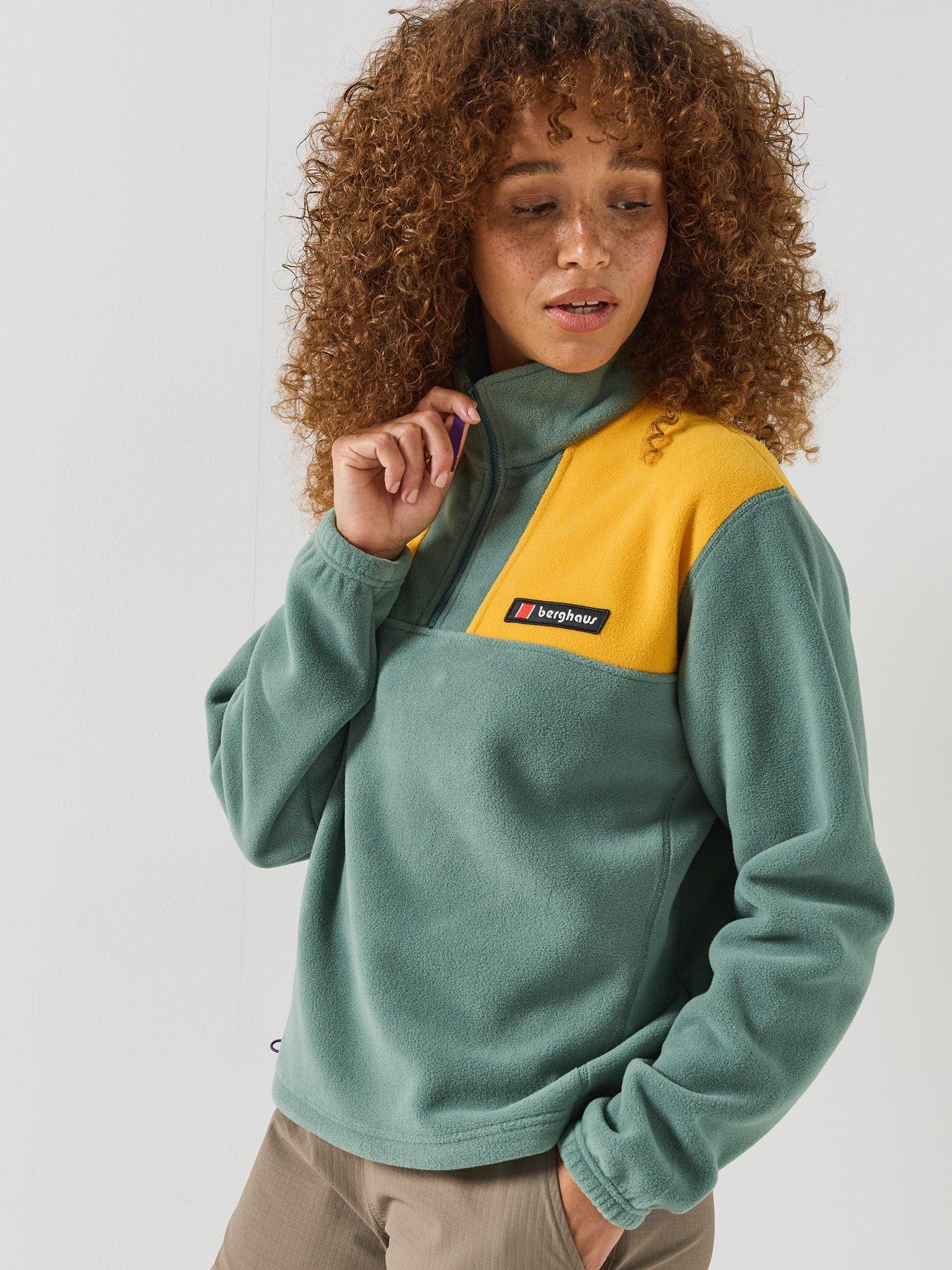 Image 4 of 6 of Berghaus Womens Trango Mountain Half Zip Fleece - Green