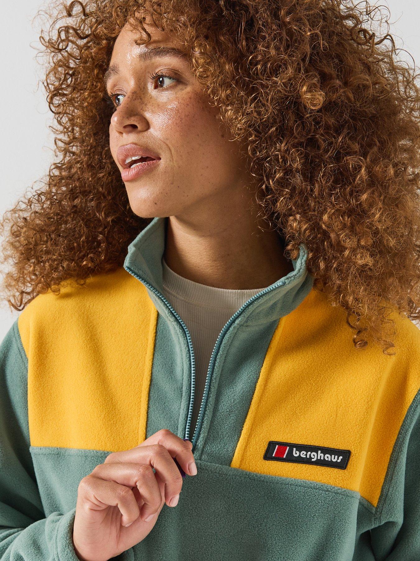 Image 5 of 6 of Berghaus Womens Trango Mountain Half Zip Fleece - Green