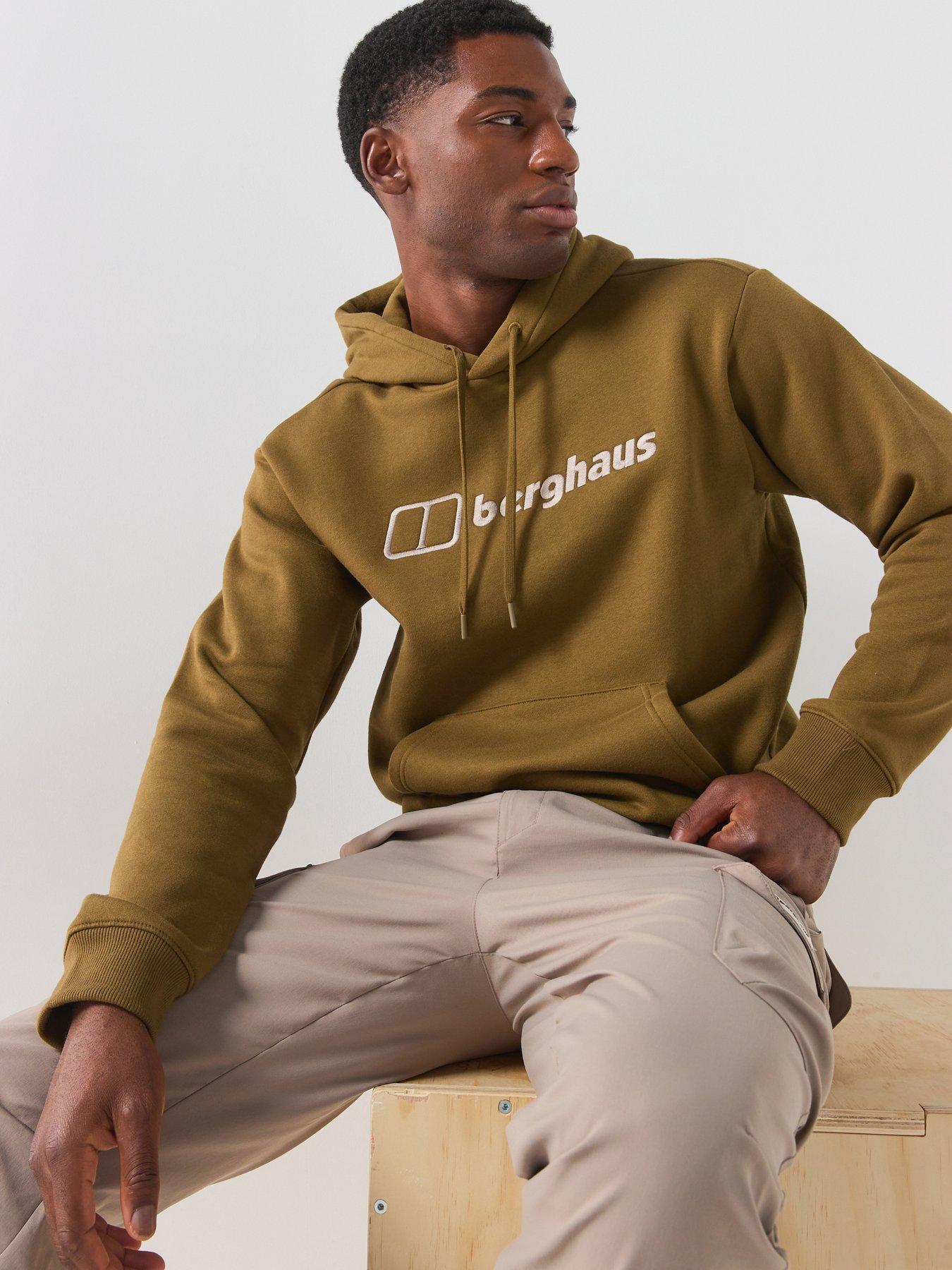Berghaus Mens Essential Logo Warm Soft Comfortable Hoody - Image 3