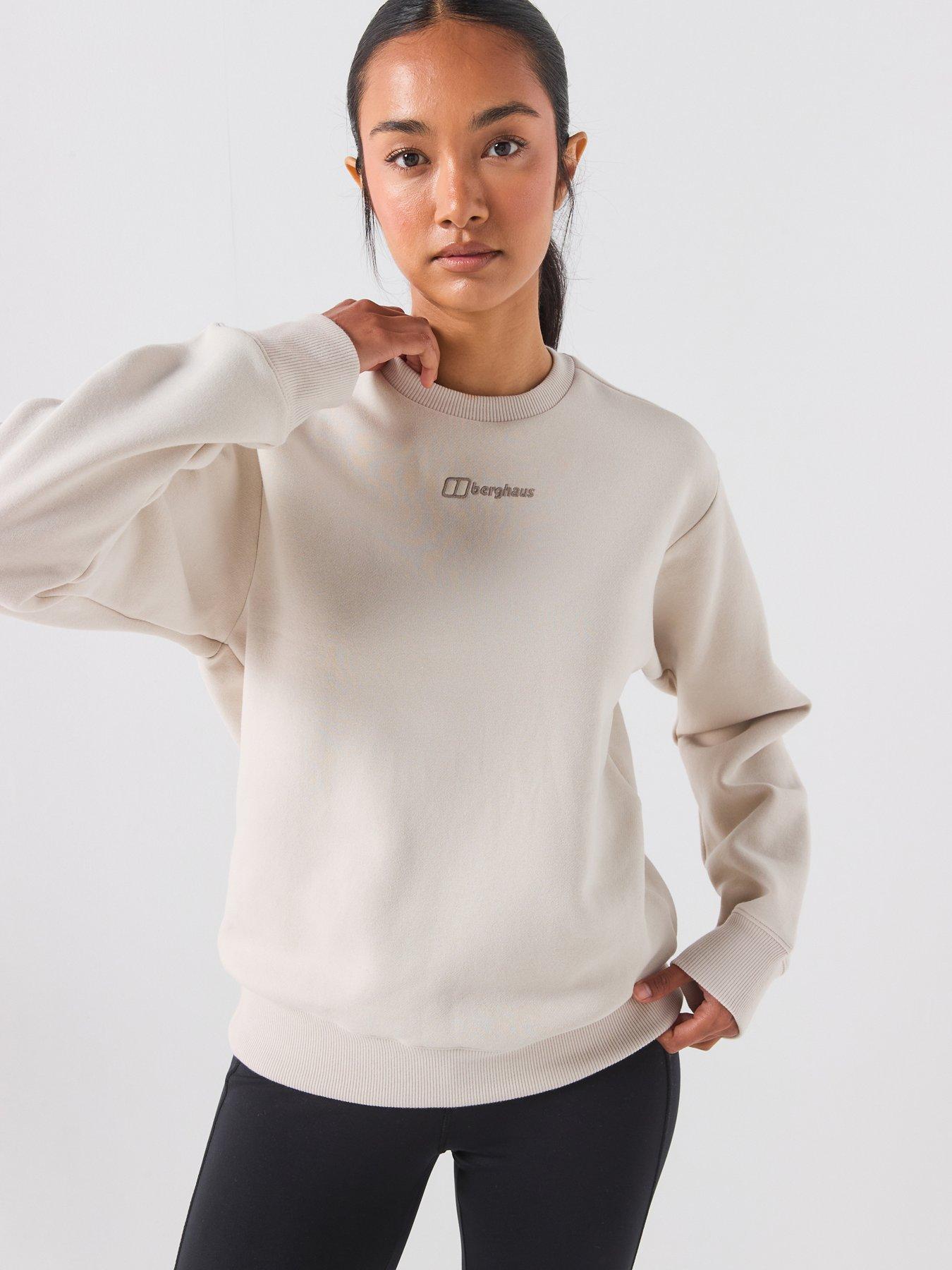Essential Logo Sweater - Women's Grey - Image 3