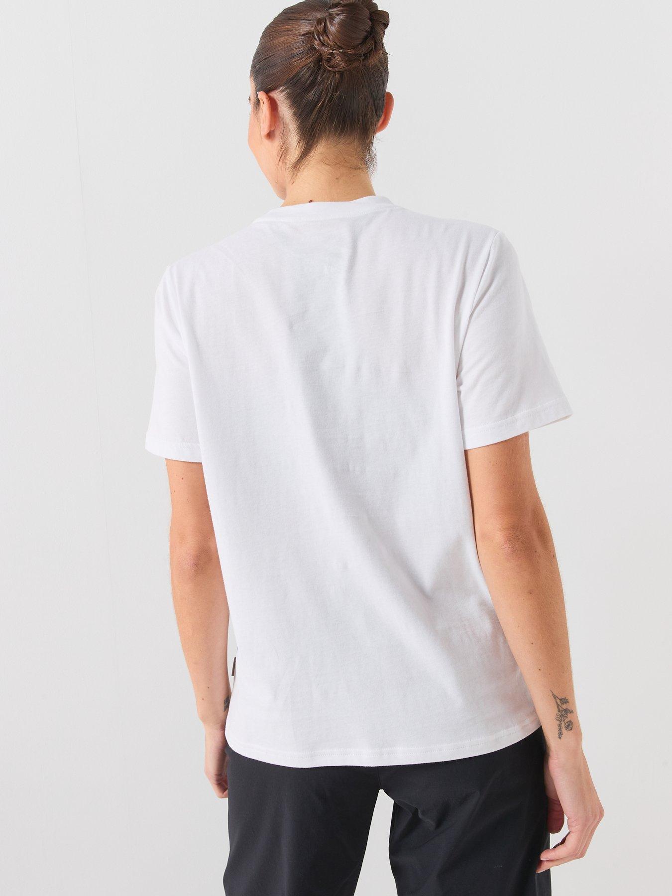 Image 2 of 6 of Berghaus Womens Blockmorph Essential T-Shirt - White