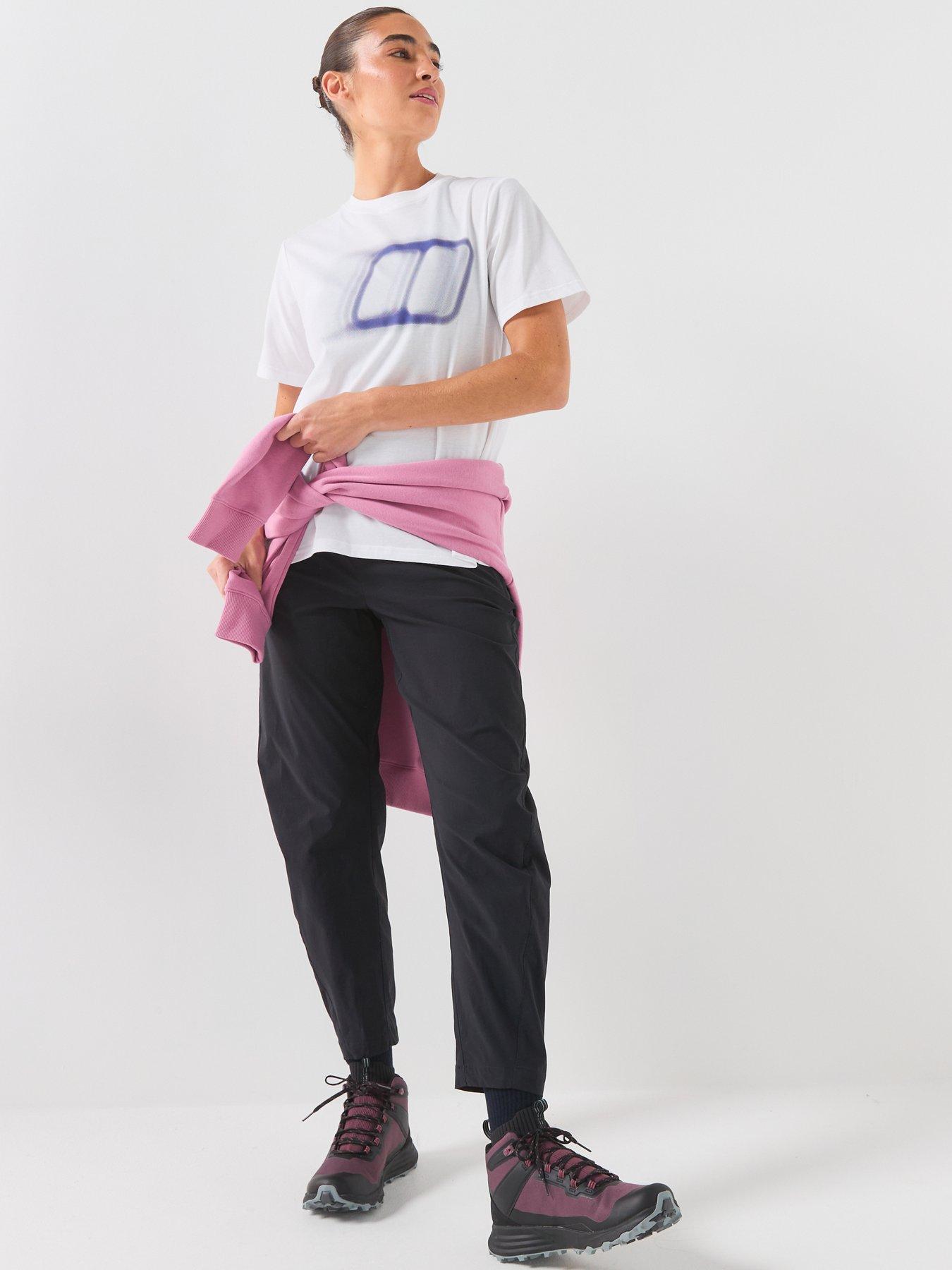 Image 3 of 6 of Berghaus Womens Blockmorph Essential T-Shirt - White