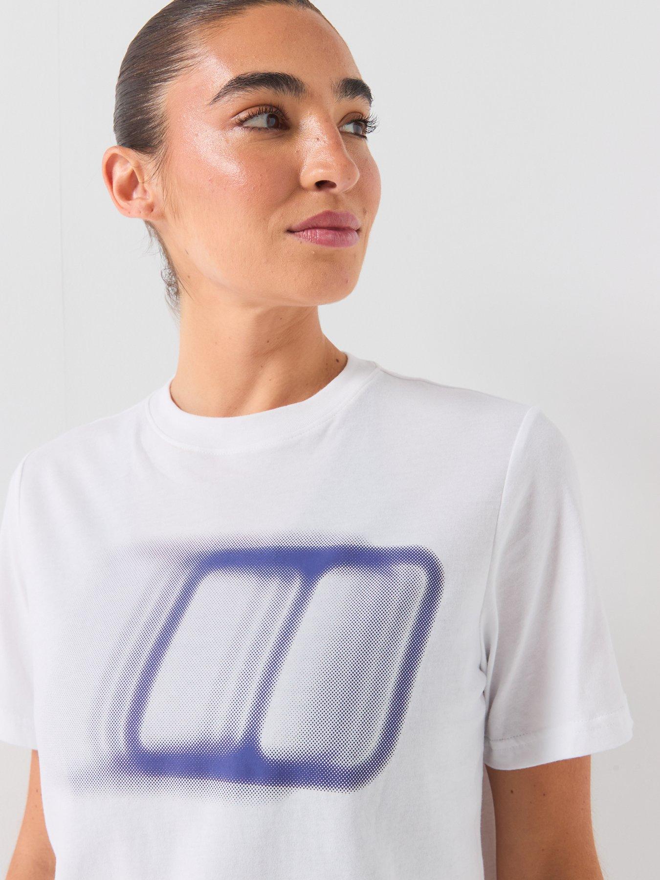 Image 5 of 6 of Berghaus Womens Blockmorph Essential T-Shirt - White