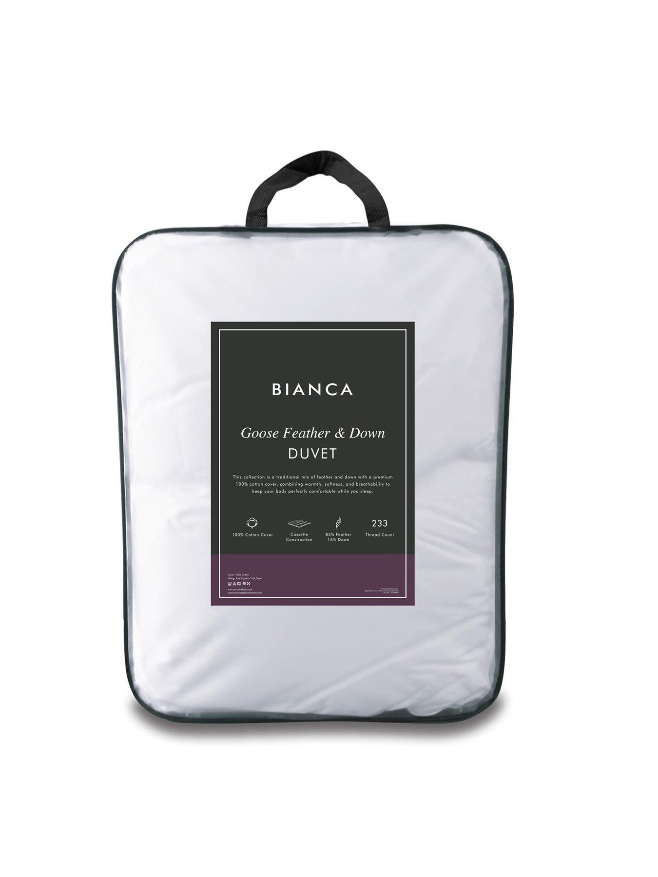 Image 3 of 4 of Bianca Goose Feather & Down Duvet -  10.5 Tog