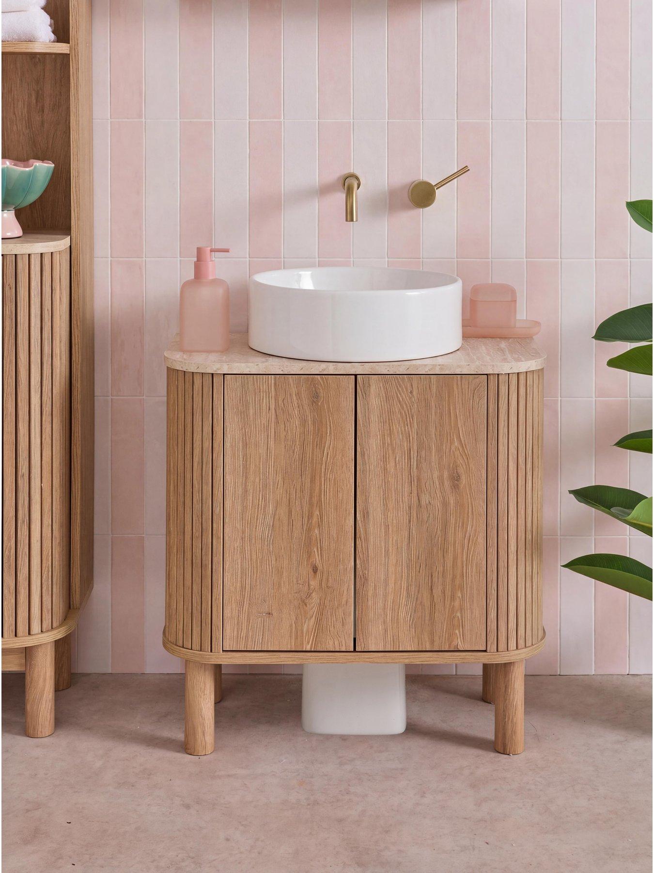 Image 1 of 7 of The Very Collection Travelle Under Sink Cabinet - FSC&reg; Certified