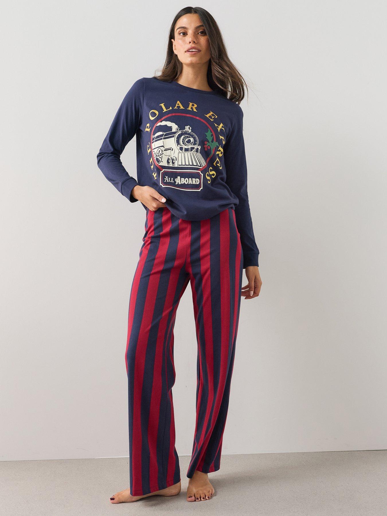 Image 2 of 7 of The Very Collection Womens Polar Express Christmas Family Pyjama