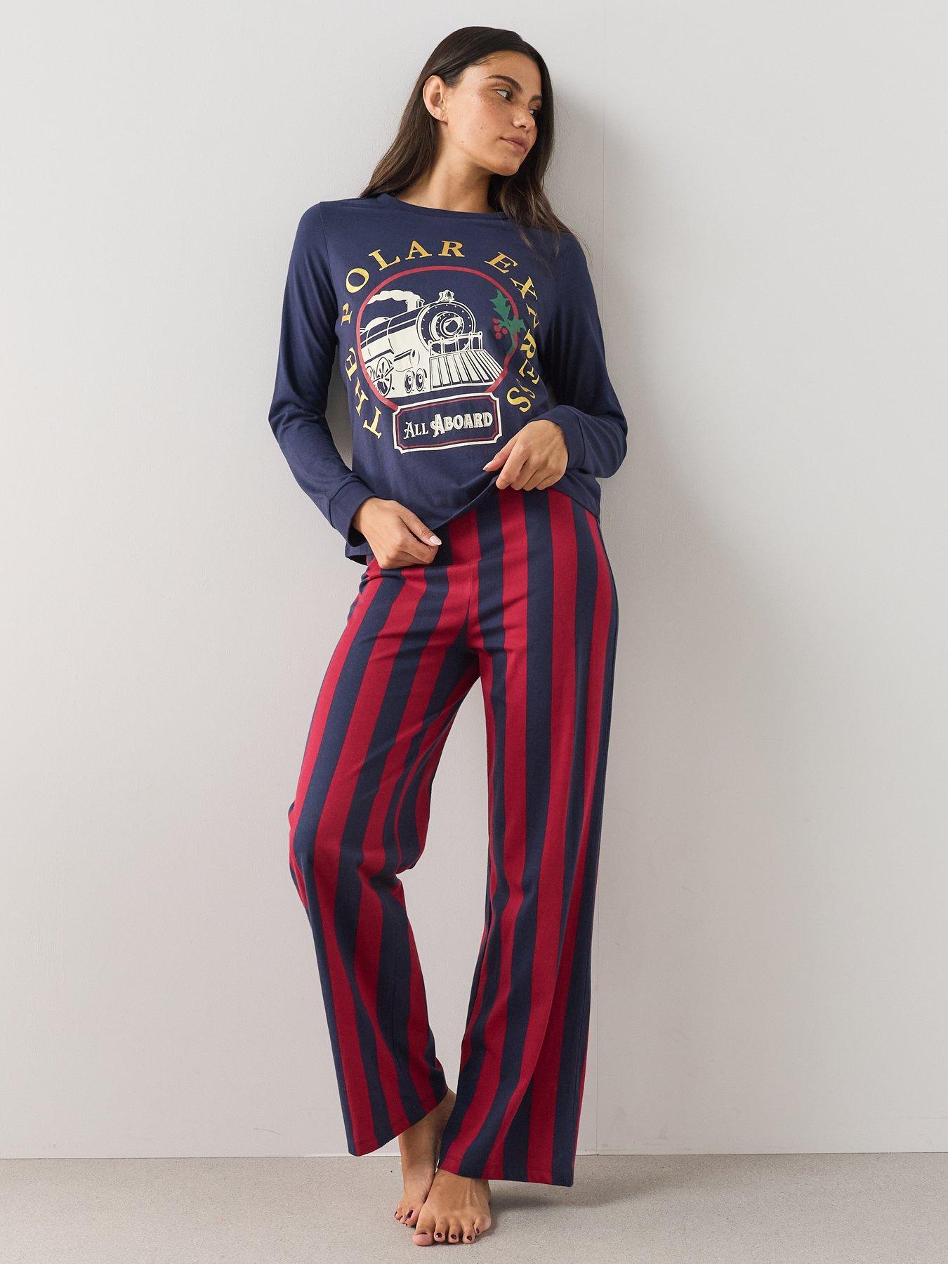 Image 4 of 7 of The Very Collection Womens Polar Express Christmas Family Pyjama