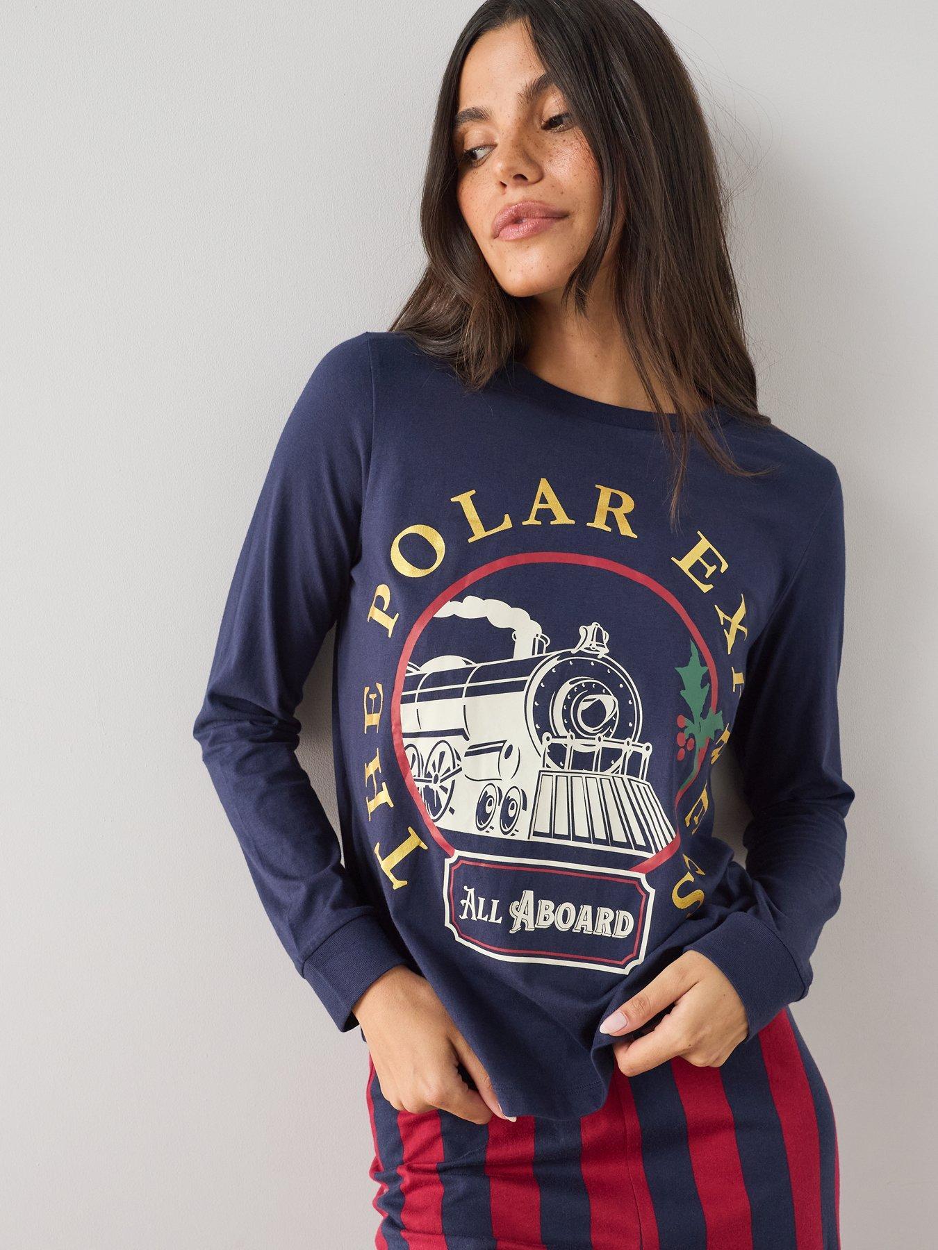 Image 5 of 7 of The Very Collection Womens Polar Express Christmas Family Pyjama