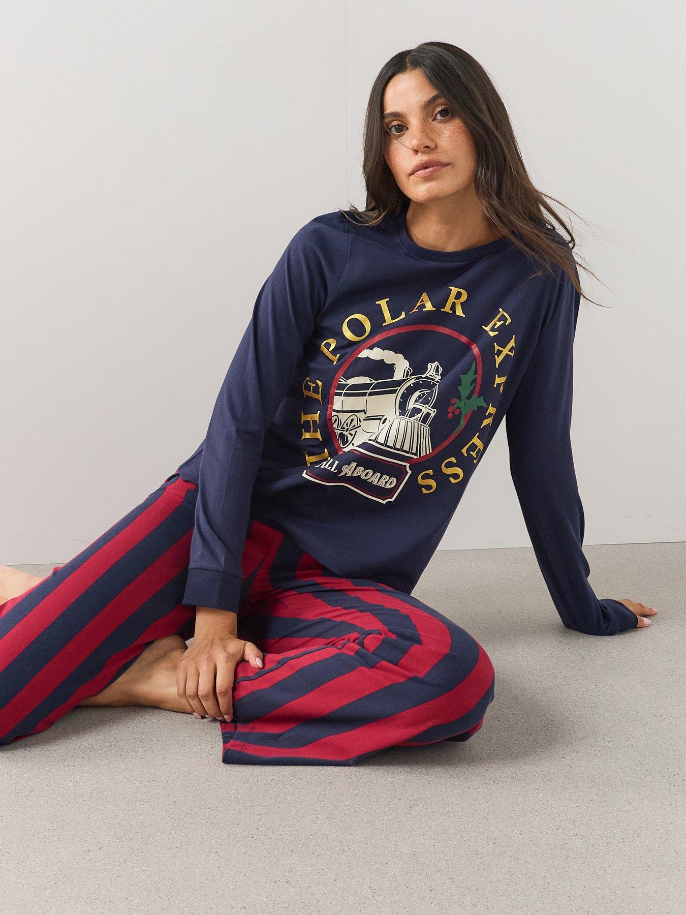 Image 6 of 7 of The Very Collection Womens Polar Express Christmas Family Pyjama