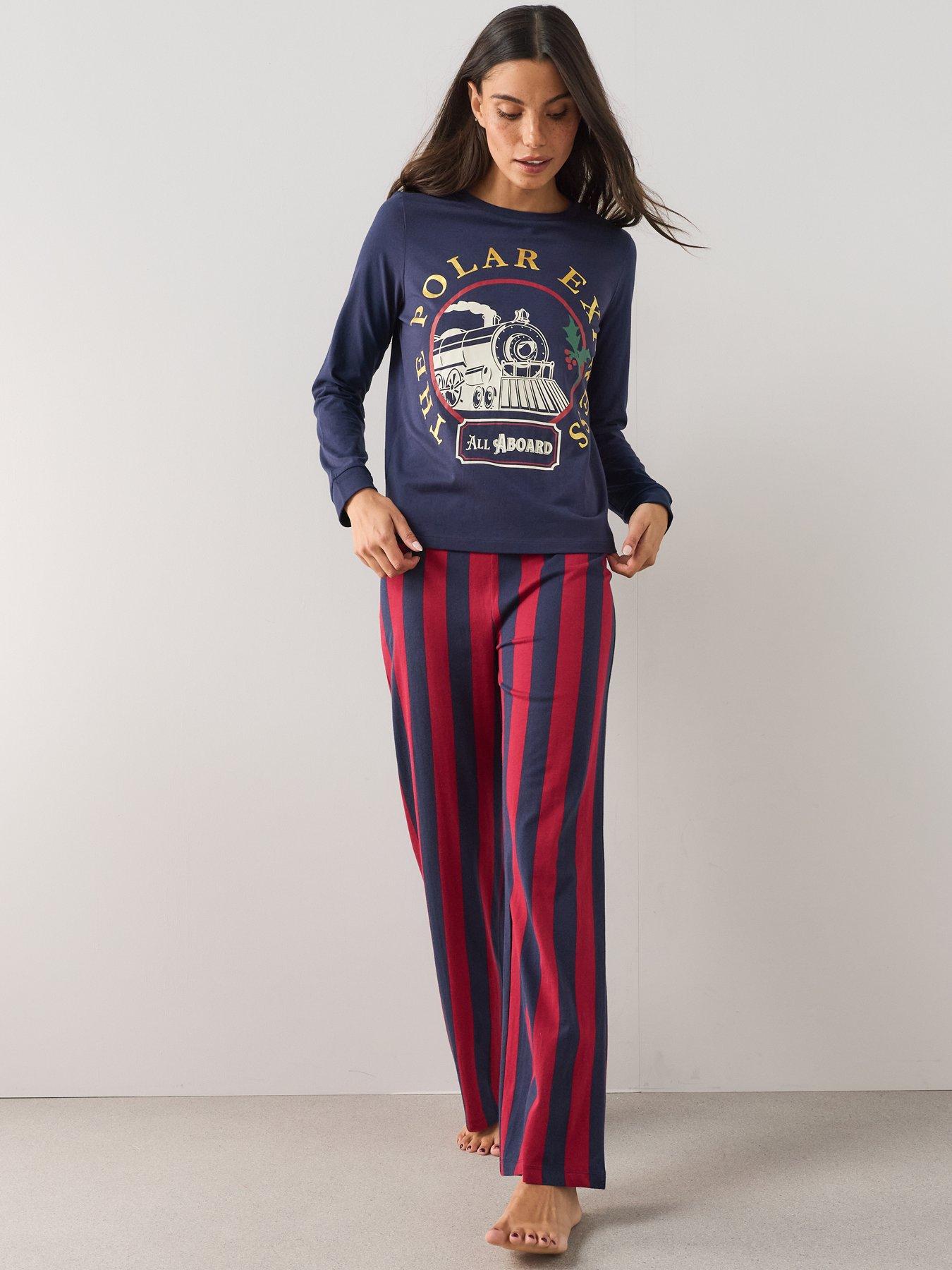 Image 7 of 7 of The Very Collection Womens Polar Express Christmas Family Pyjama