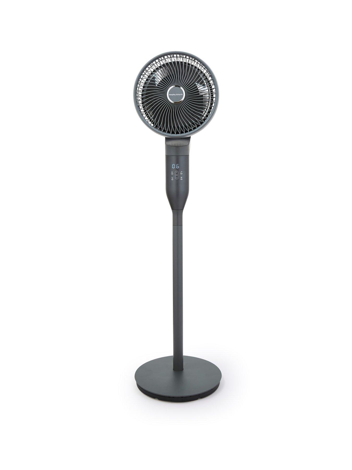 Morphy Richards AirFlex 10" 360 Degree Air Circulator Fan With Remote Control Grey