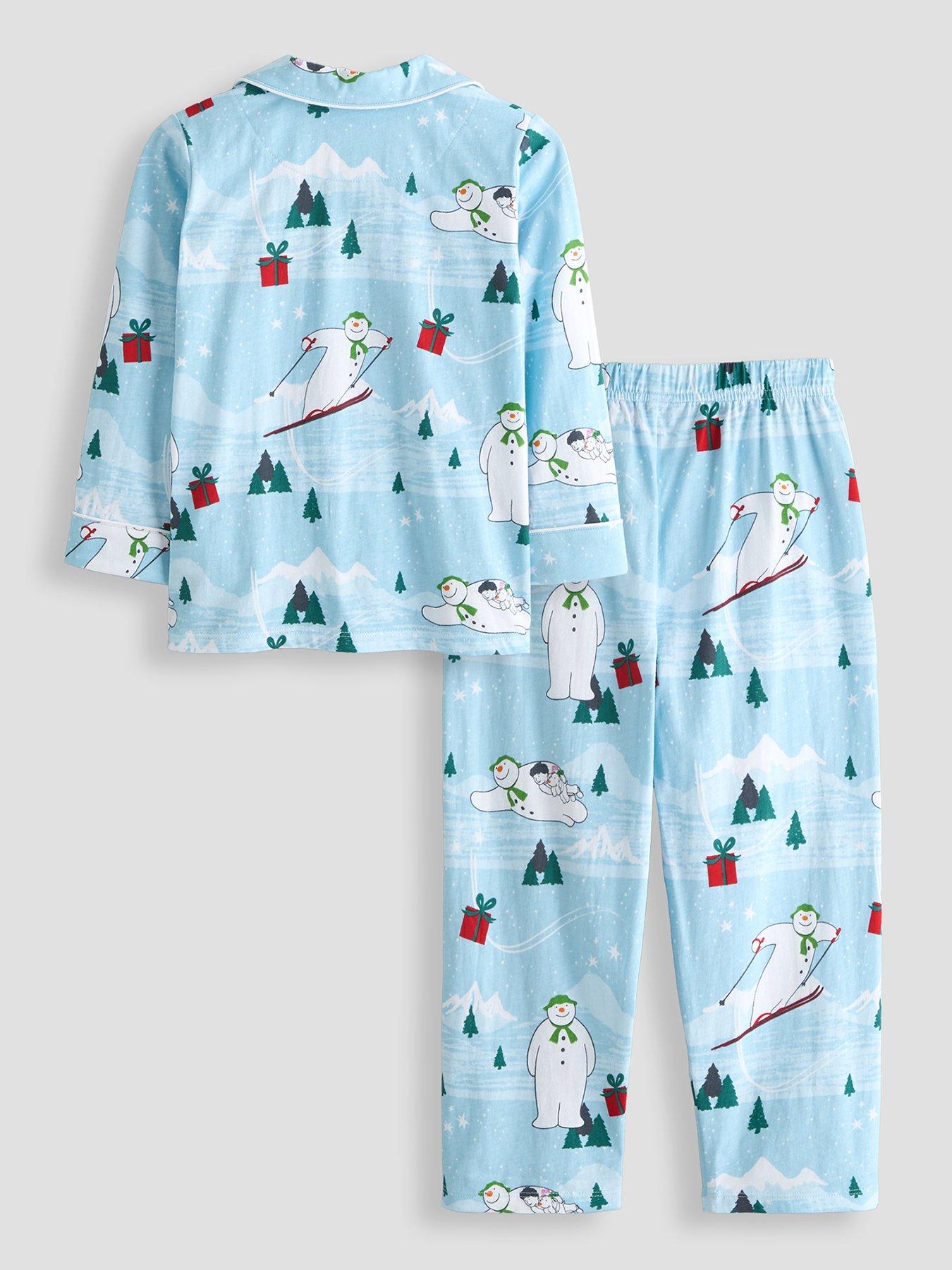 Image 3 of 6 of The Very Collection Kids The Snowman Family Christmas Revere Pyjama