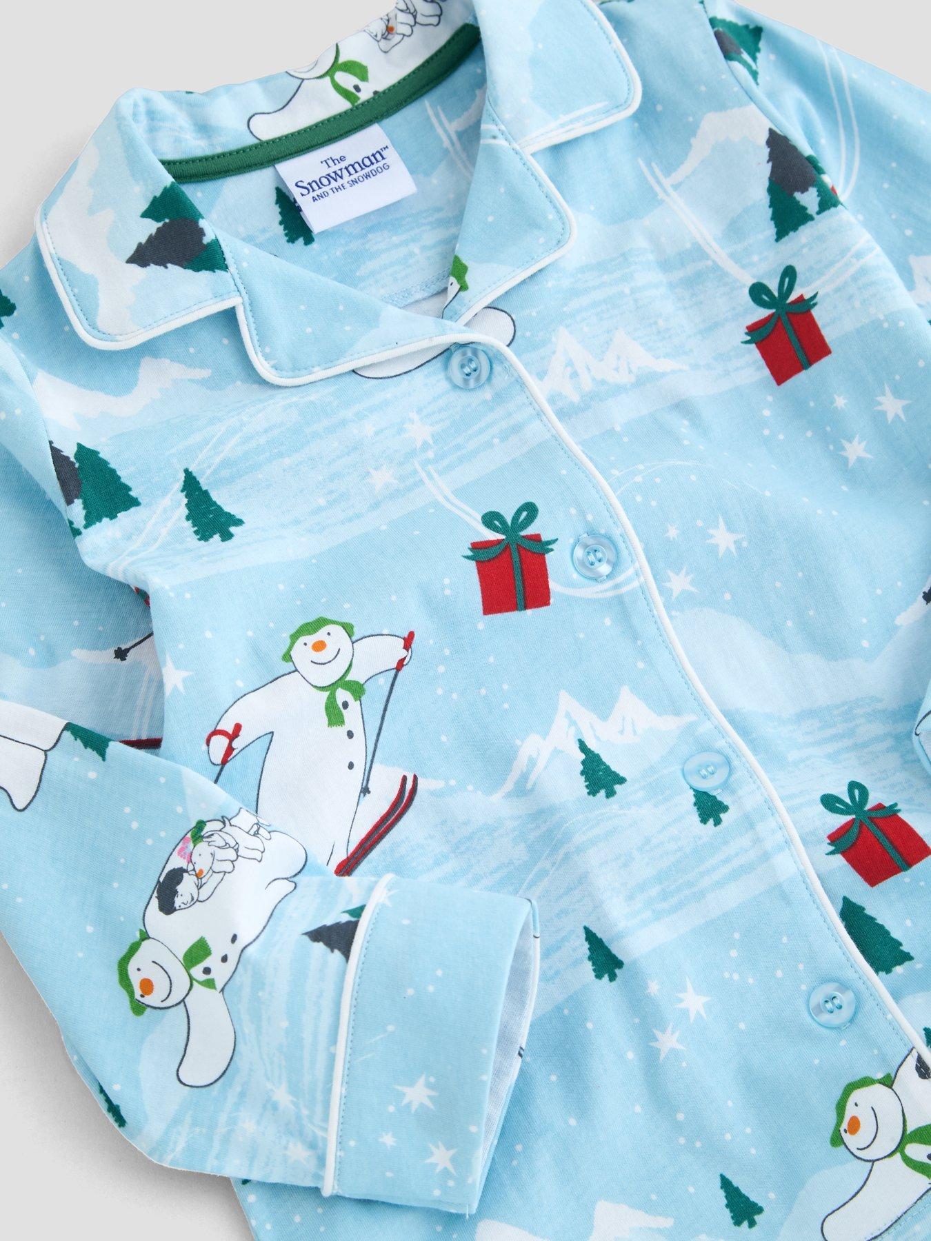 Image 4 of 6 of The Very Collection Kids The Snowman Family Christmas Revere Pyjama