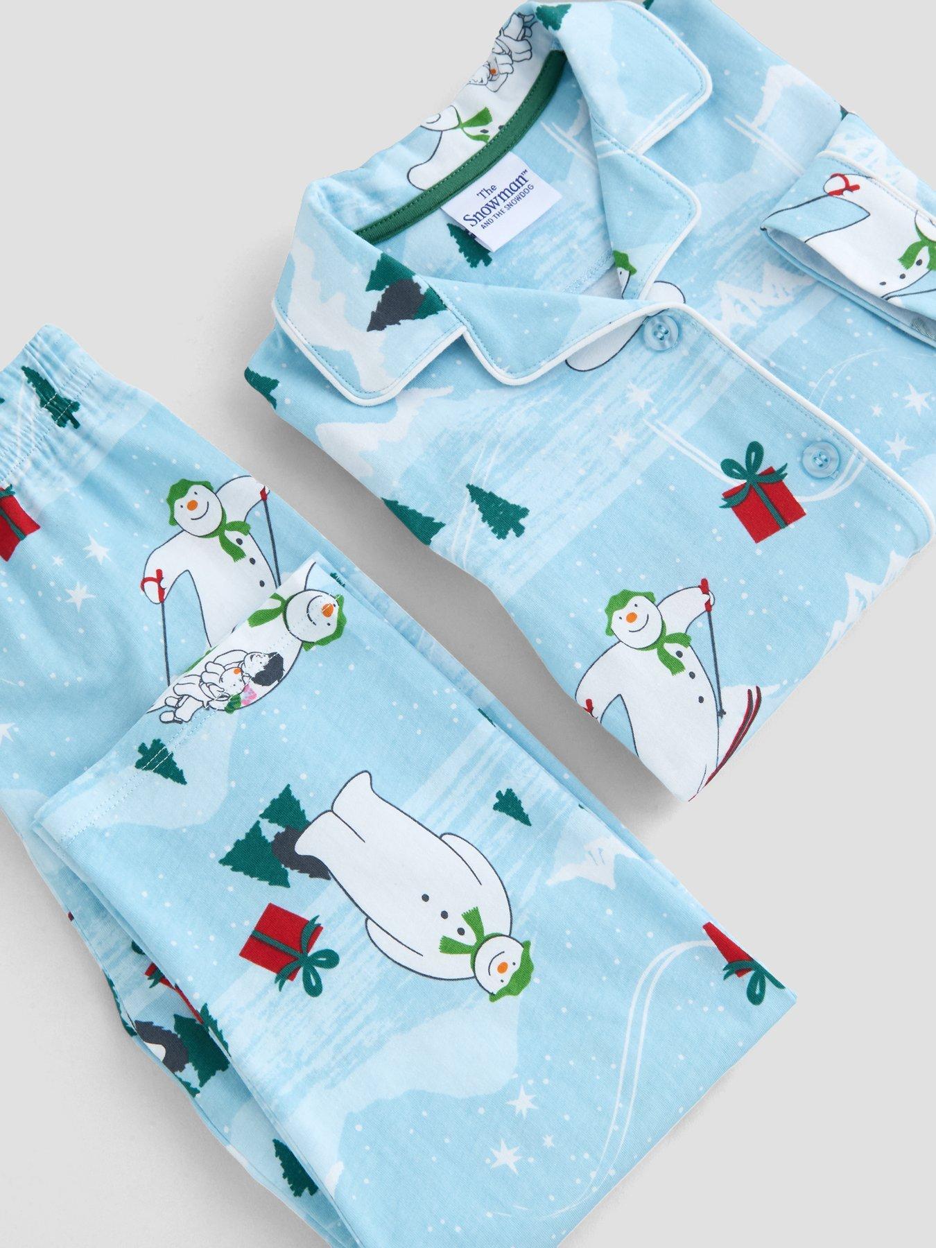 Image 6 of 6 of The Very Collection Kids The Snowman Family Christmas Revere Pyjama