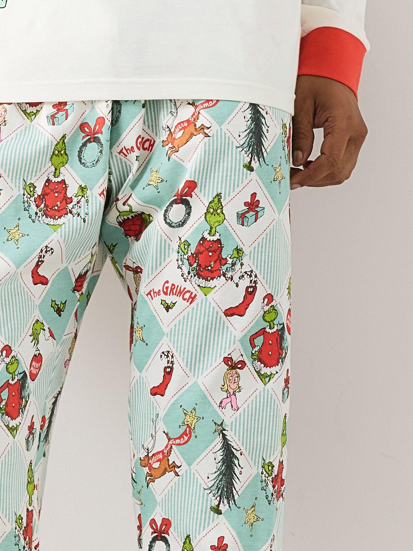 Image 6 of 6 of The Very Collection Mens The Grinch Christmas Family Pyjama