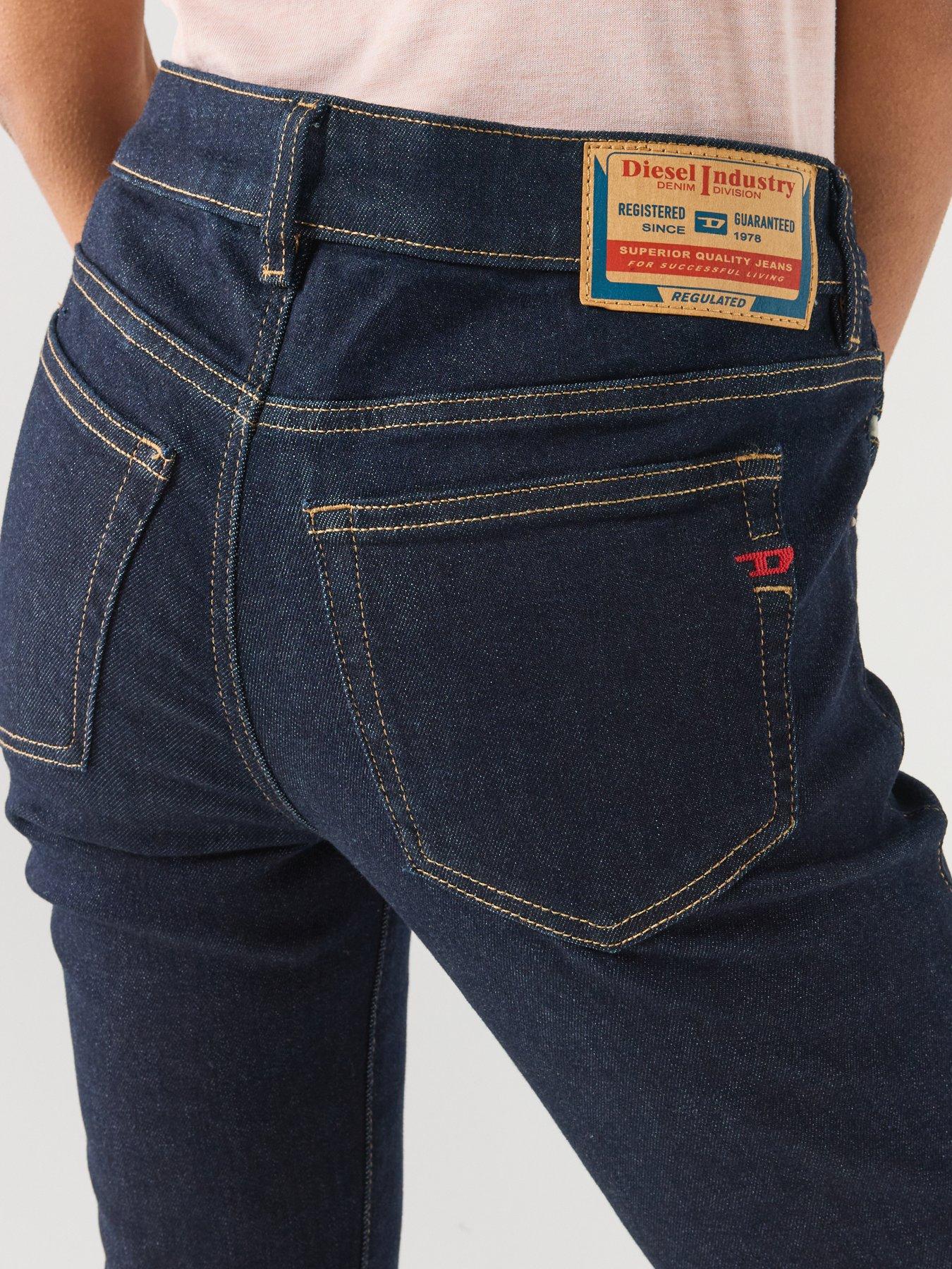 Image 4 of 6 of Diesel Bootcut Jeans Low Waist 1969 D-Ebbey - Blue