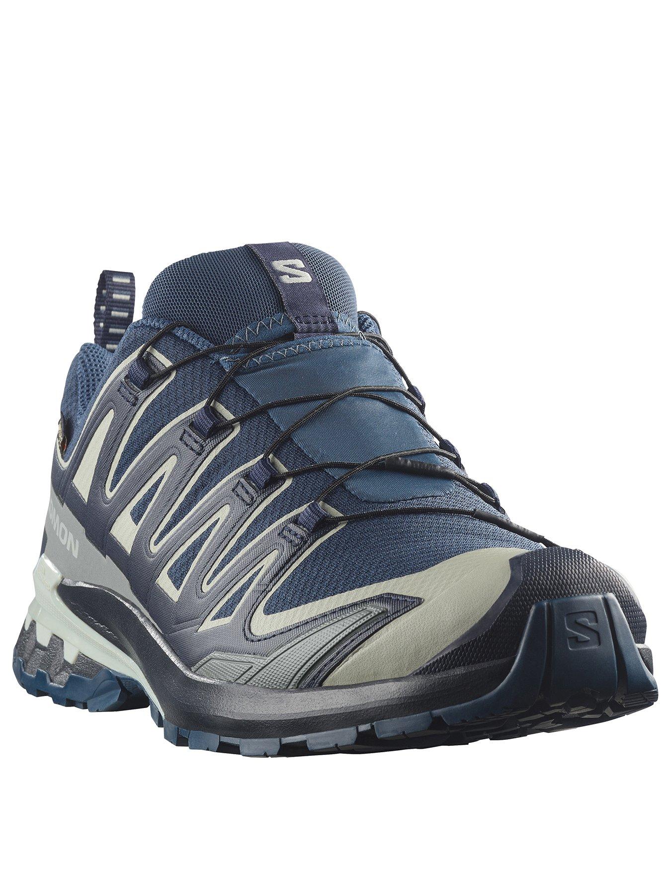 Image 2 of 6 of Salomon Mens XA PRO 3D GORE-TEX Trail Grip Quick-Pull Trainers - Blue