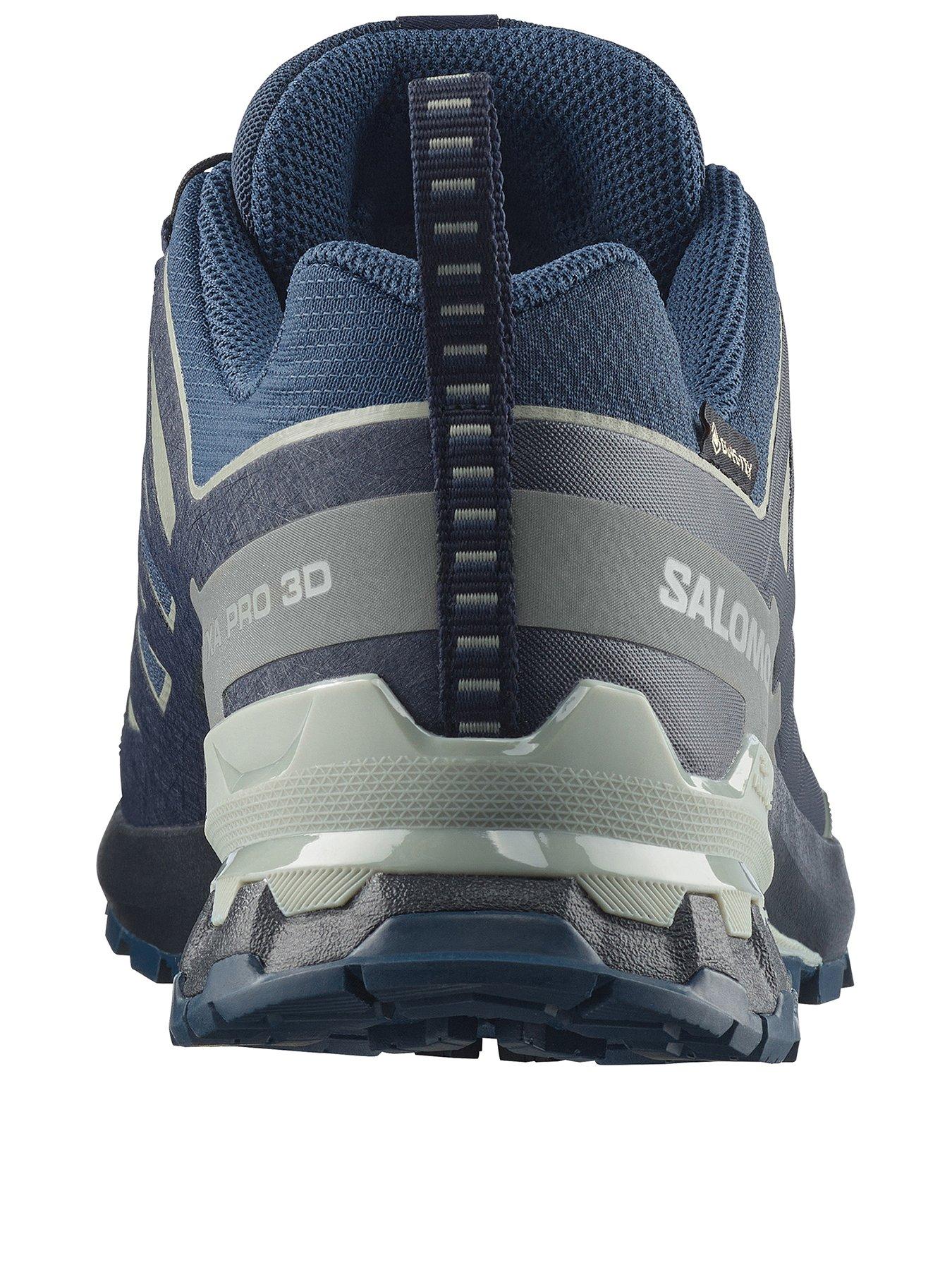 Image 3 of 6 of Salomon Mens XA PRO 3D GORE-TEX Trail Grip Quick-Pull Trainers - Blue