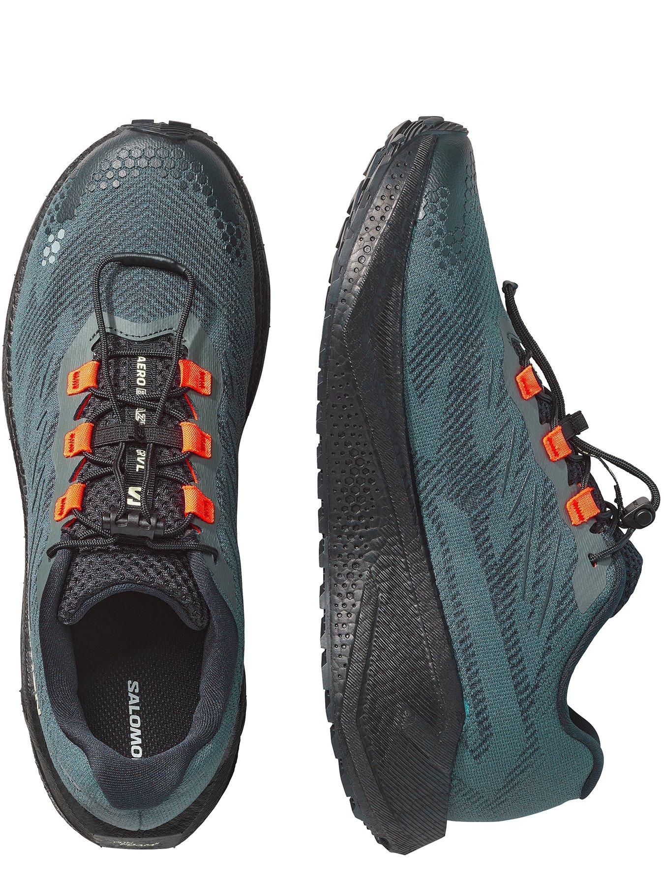 Image 4 of 6 of Salomon Mens Trail Running Aero Blaze 4 Trainers - Green