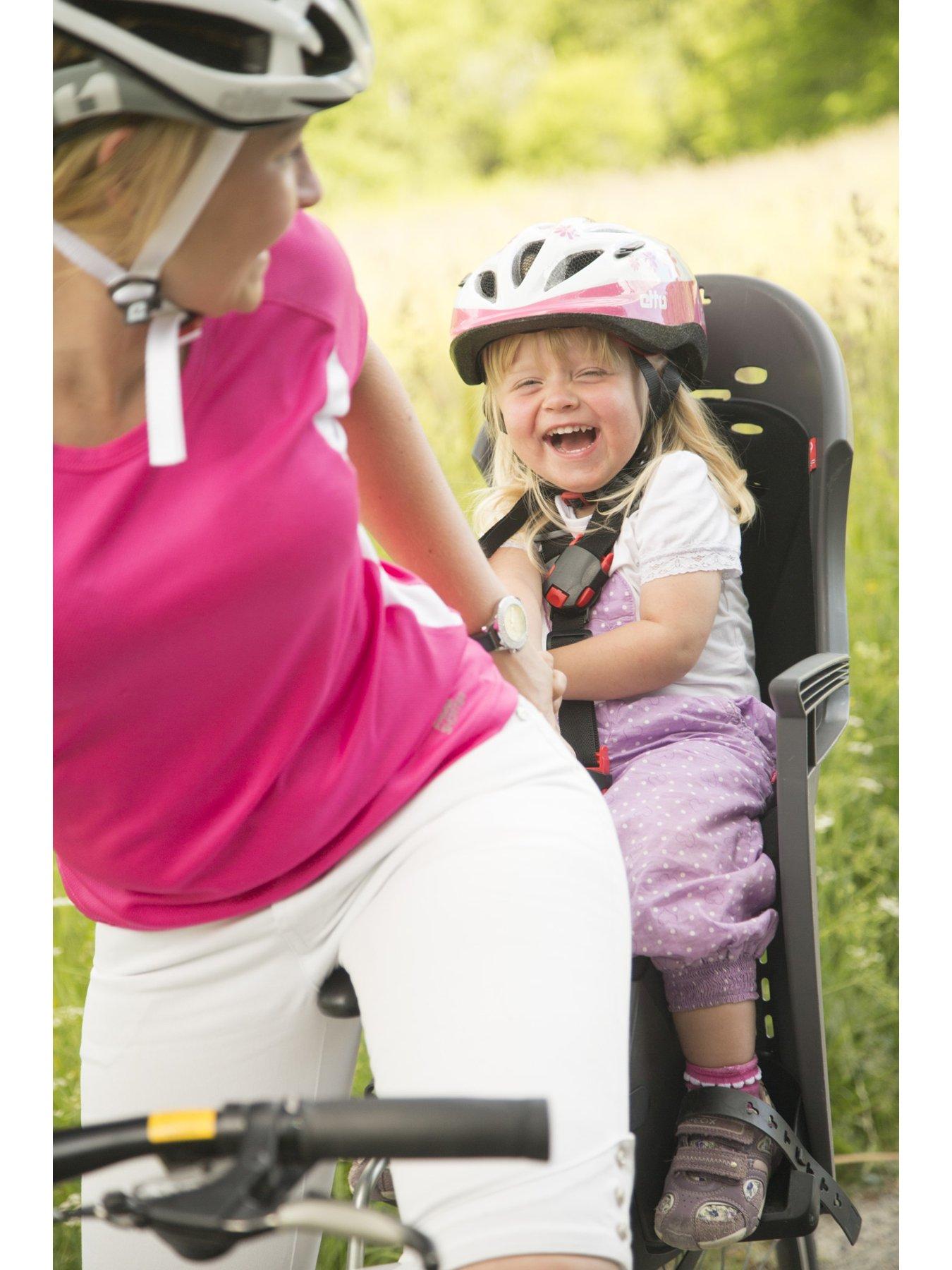 Image 4 of 5 of Hamax HAMAX SIESTA W/LOCKABLE BRACKET GREY W/BLACK PADDING CHILD CYCLE SEAT