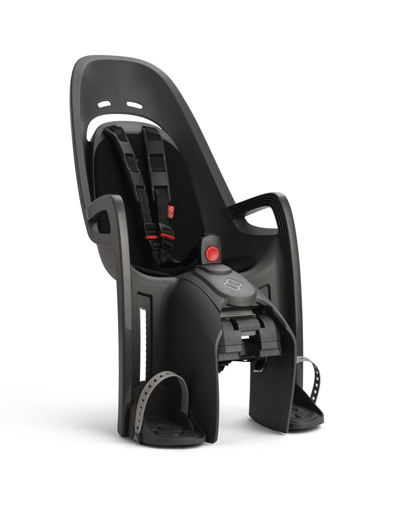 Hamax Zenith W/ Carrier Adapter (1-Pack) Grey W/ Black Padding Child Cycle Seat