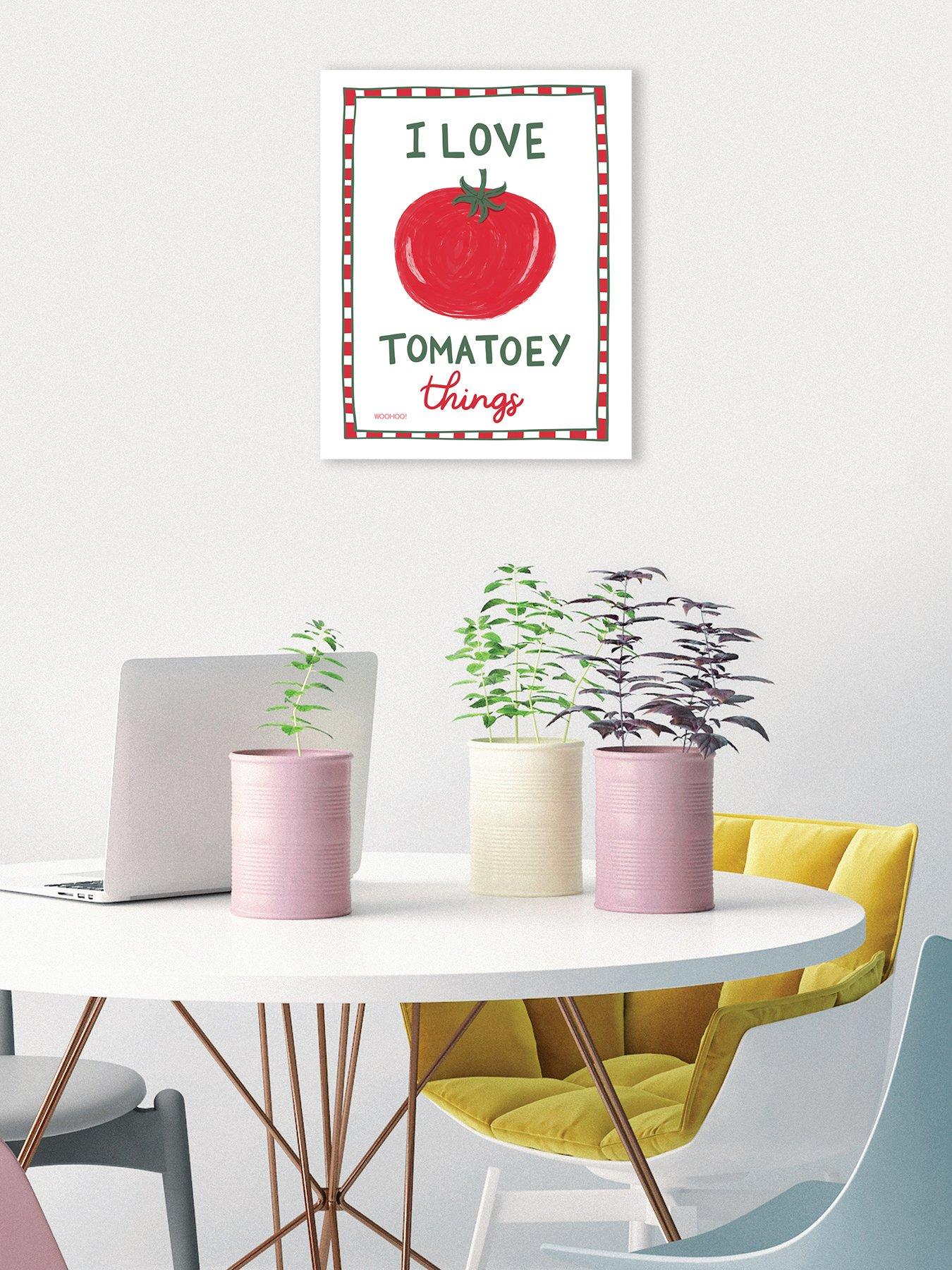 The Art Group MANDI WELTON - WOO HOO PRINTS (I LOVE TOMATOEY THINGS) ART PRINT 40X50
