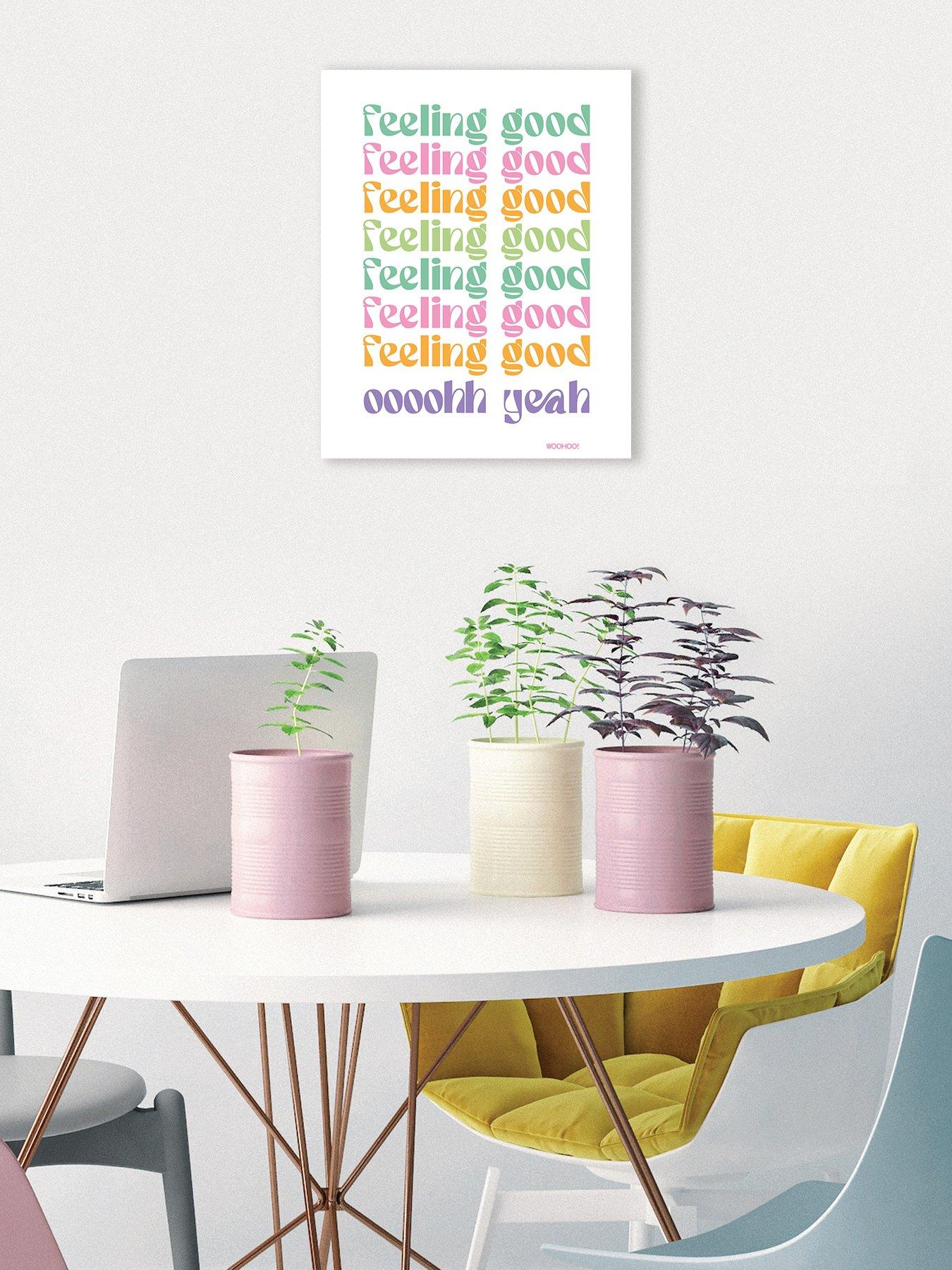 The Art Group MANDI WELTON - WOO HOO PRINTS (FEELING GOOD) 40X50