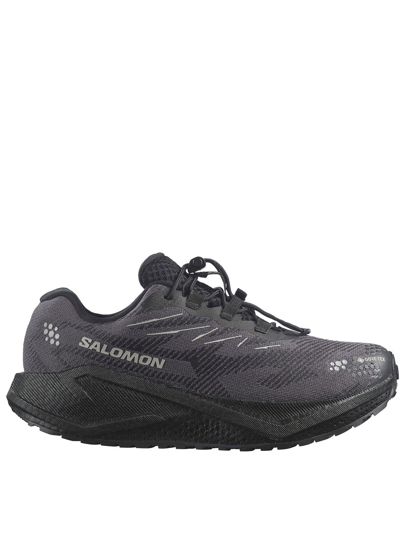 Salomon Womens Trail Running Aero Blaze 4 Gravel Goretex Trainers - Black