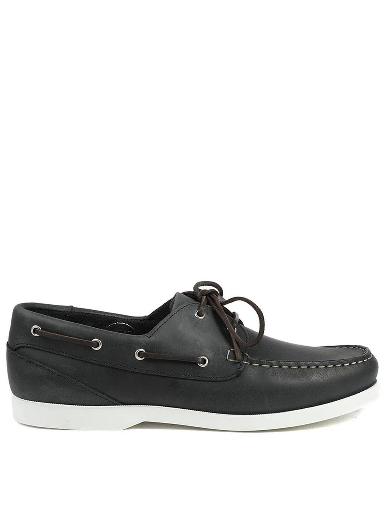 Jones Bootmaker Parsonswide Wide Fit Moccasin - Navy