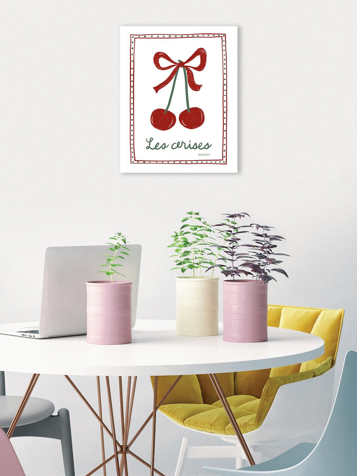 The Art Group MANDI WELTON - WOO HOO PRINTS (LES CERISES) 40X50
