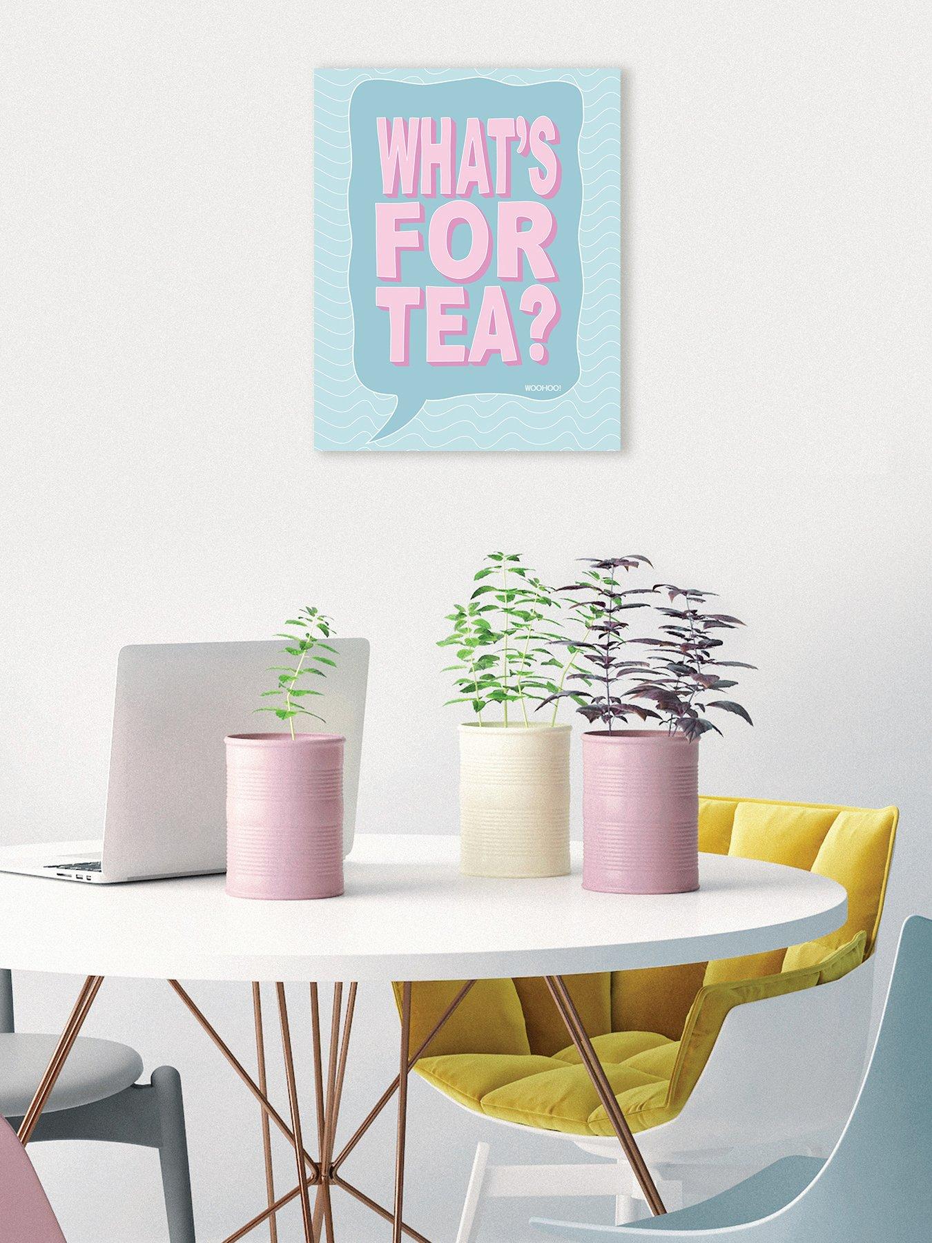 The Art Group MANDI WELTON - WOO HOO PRINTS (WHAT'S FOR TEA?) 40X50