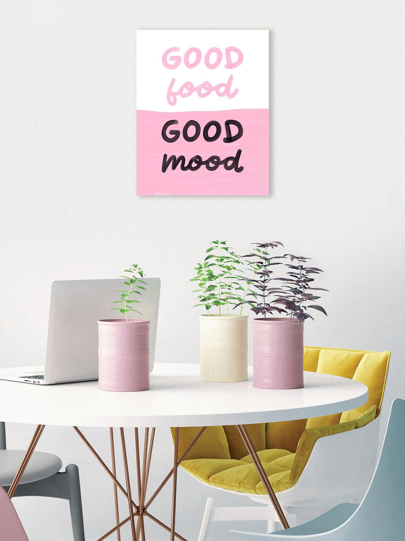 The Art Group MANDI WELTON - WOO HOO PRINTS (GOOD FOOD GOOD MOOD) 40X50