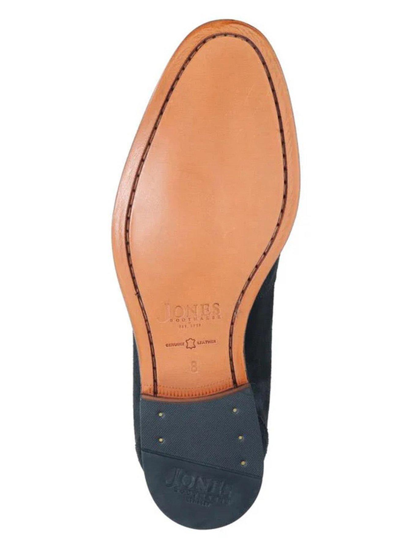 Image 5 of 5 of Jones Bootmaker Reece Suede Loafer - Black Suede