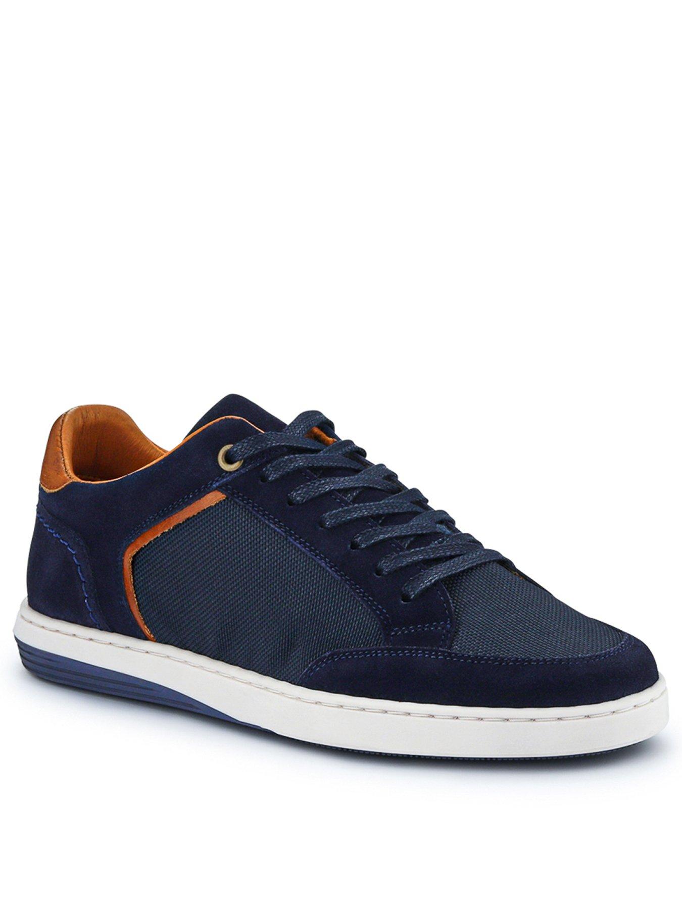 Image 2 of 5 of Jones Bootmaker Sandiego Cupsole Trainer - Navy Multi