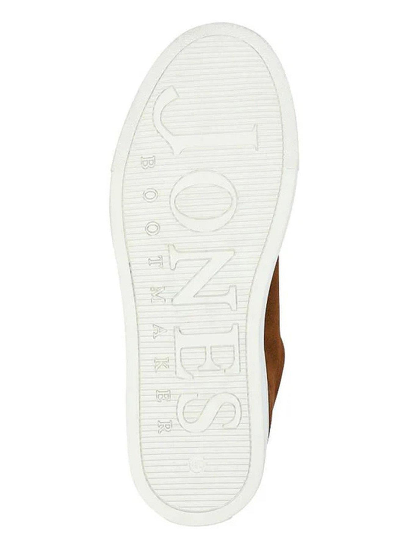 Image 5 of 5 of Jones Bootmaker Simon Cupsole Trainer - Tan Suede