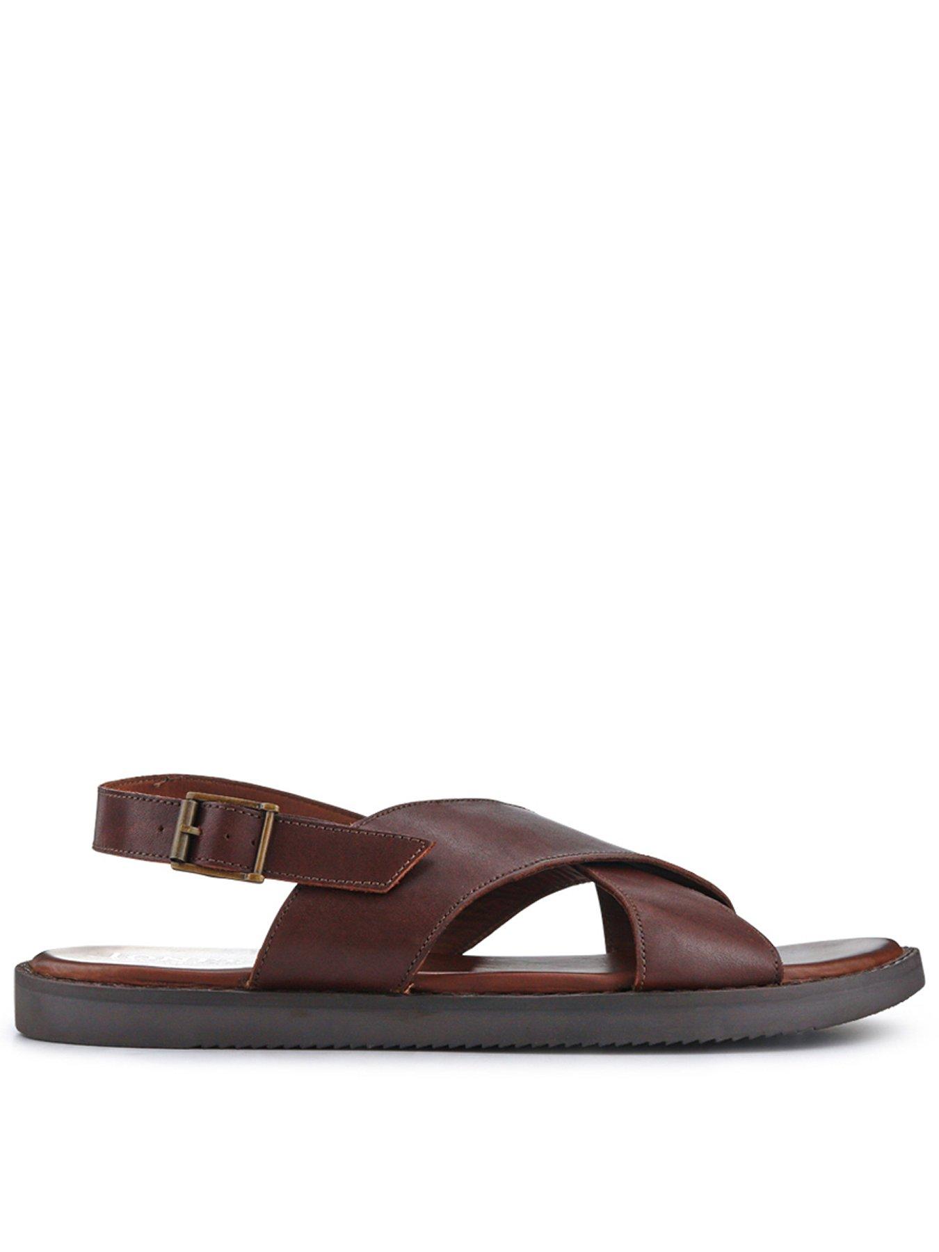Jones Bootmaker Jones Bootmaker Westbury Sandals - Dark Brown