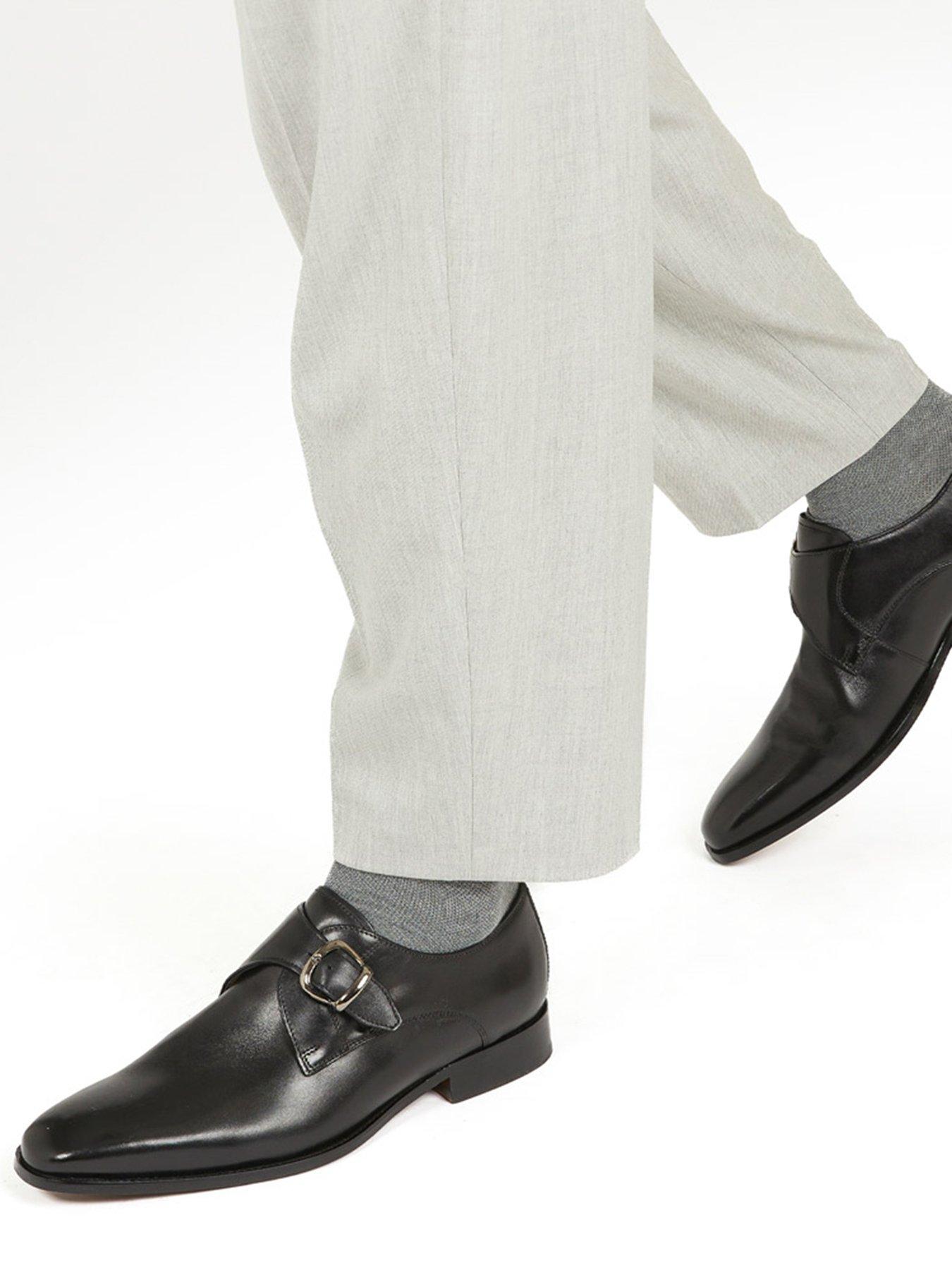 Image 6 of 6 of Jones Bootmaker Justin Monk Shoe - Black