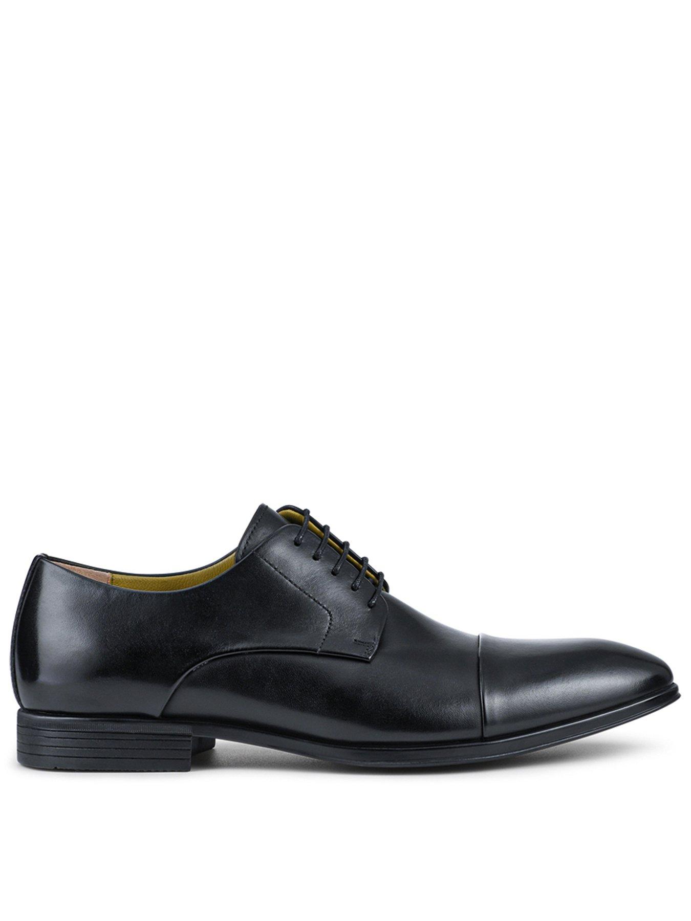 Jones Bootmaker Maidenhead Derby Shoes, Black, Size 7, Men