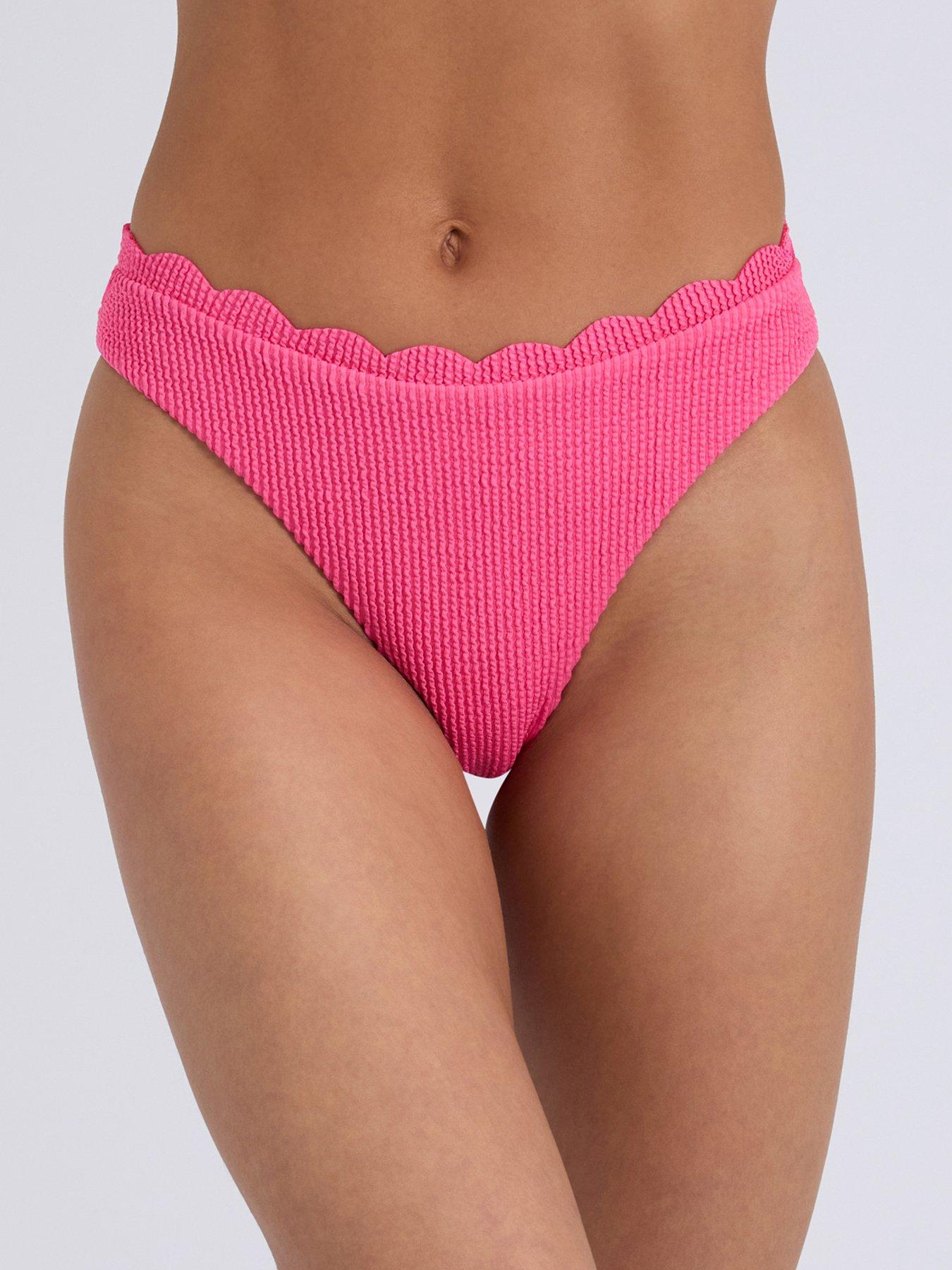 Image 1 of 5 of Boux Avenue Kiri Scallop Brief - Pink