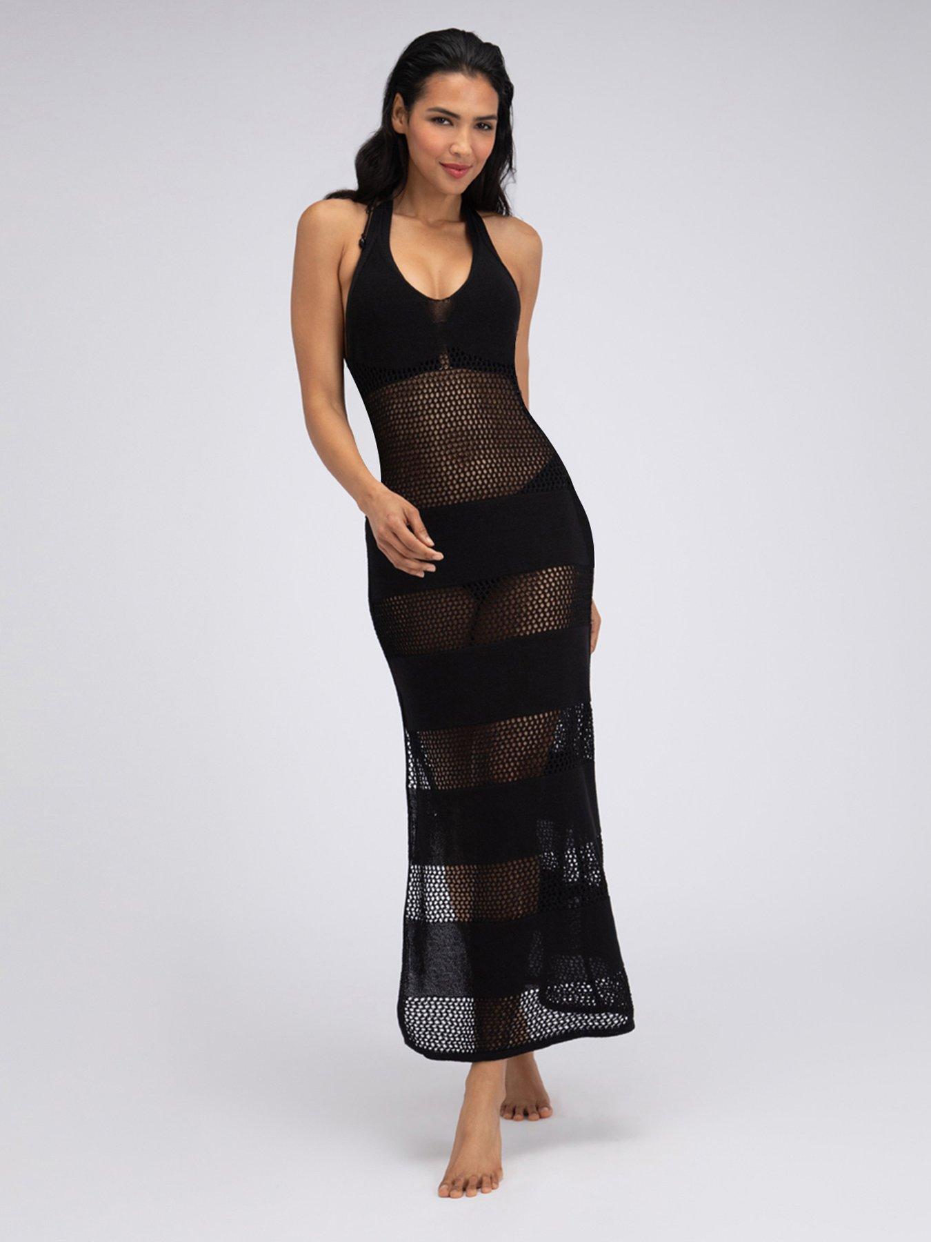 Boux Avenue Boux Avenue Knitted Beach Dress - Black