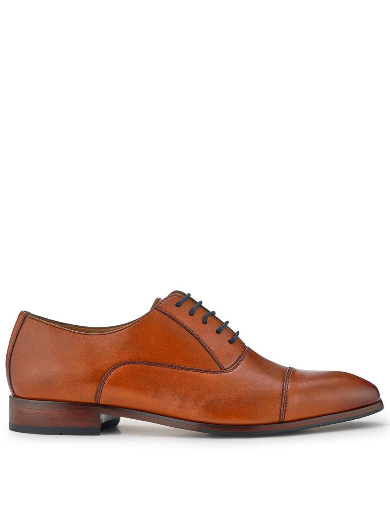 Jones Bootmaker Marvin Oxford Shoes, Light Brown, Size 8, Men