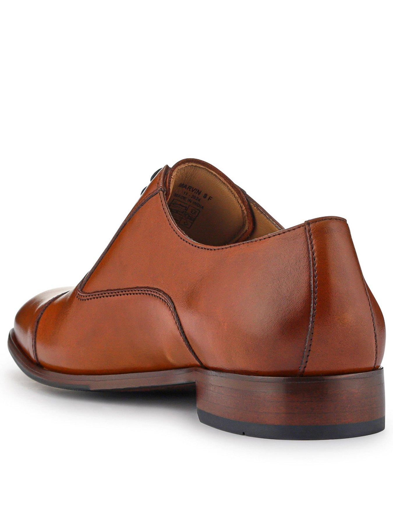 Image 3 of 5 of Jones Bootmaker Marvin Oxford Shoes - Tan