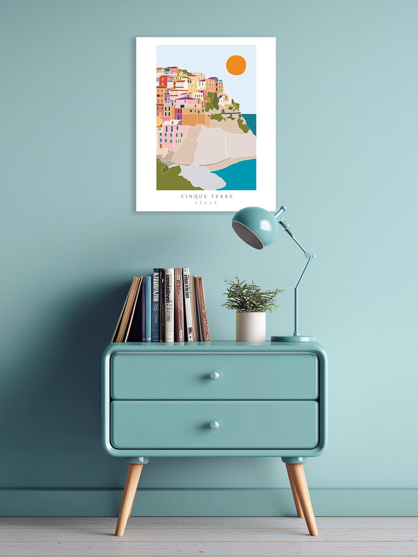 The Art Group TALL BOY PRINTS (CINQUE TERRE) ART PRINT 40X50